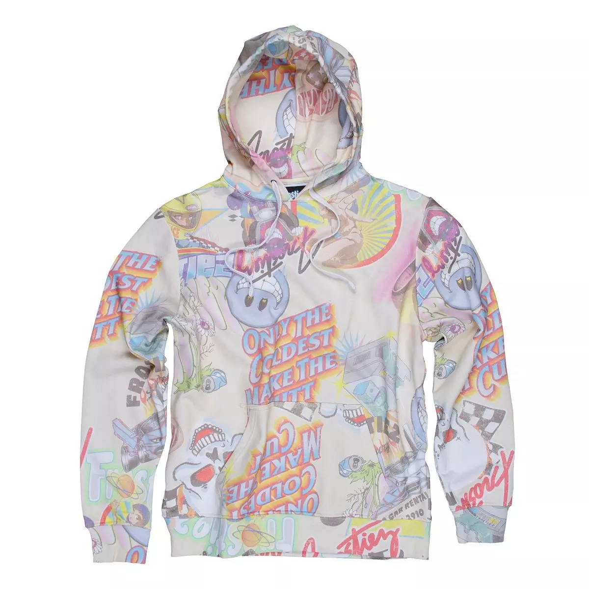 Frostiez Men's Exotics Hoodie - White - WHITE