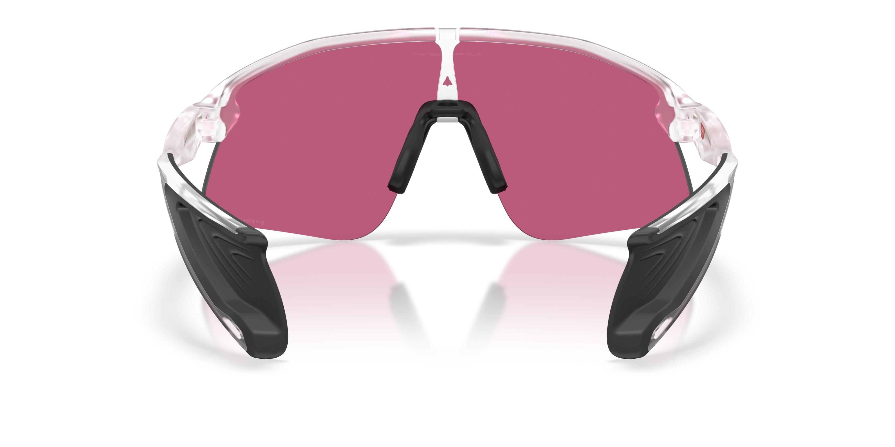 Oakley Stunt Devil S Prizm Field Sunglasses &ndash; Matte Clear - CLEAR/RED Thumbnail View 3