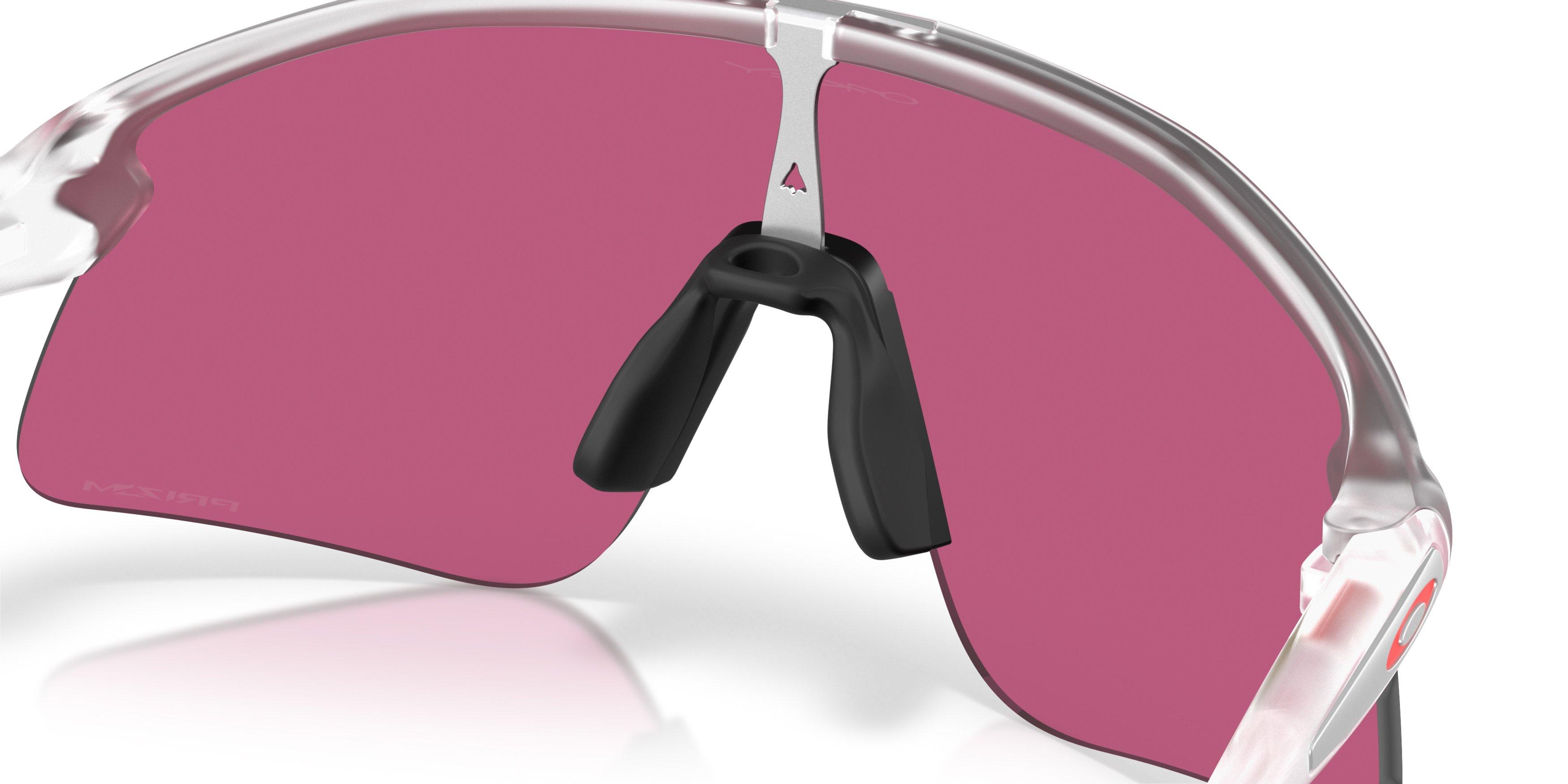 Oakley Stunt Devil S Prizm Field Sunglasses &ndash; Matte Clear - CLEAR/RED Thumbnail View 5