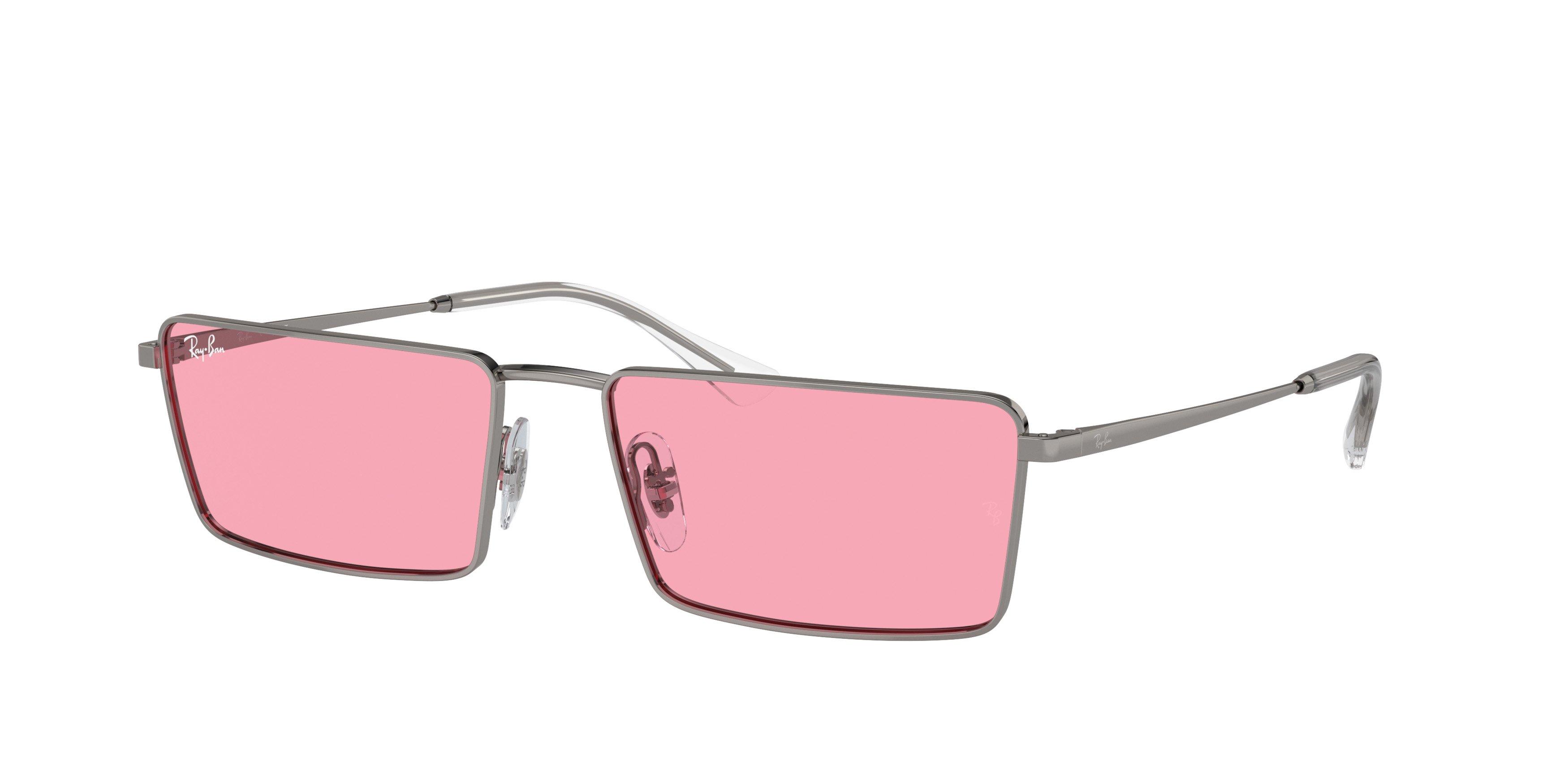 Ray-Ban Emy Bio-Based Sunglasses - GREY/PINK Thumbnail View 1