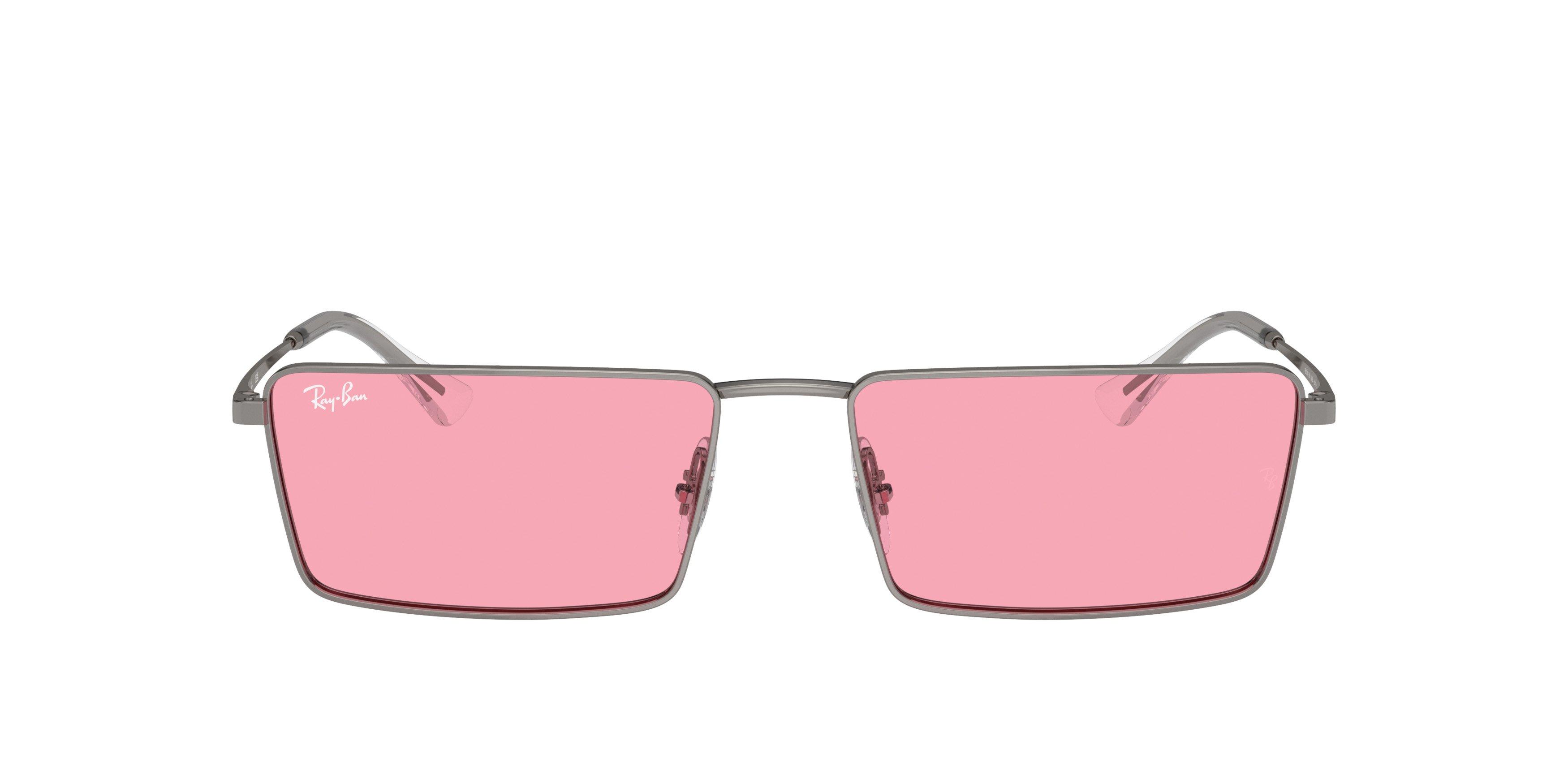 Ray-Ban Emy Bio-Based Sunglasses - GREY/PINK Thumbnail View 3