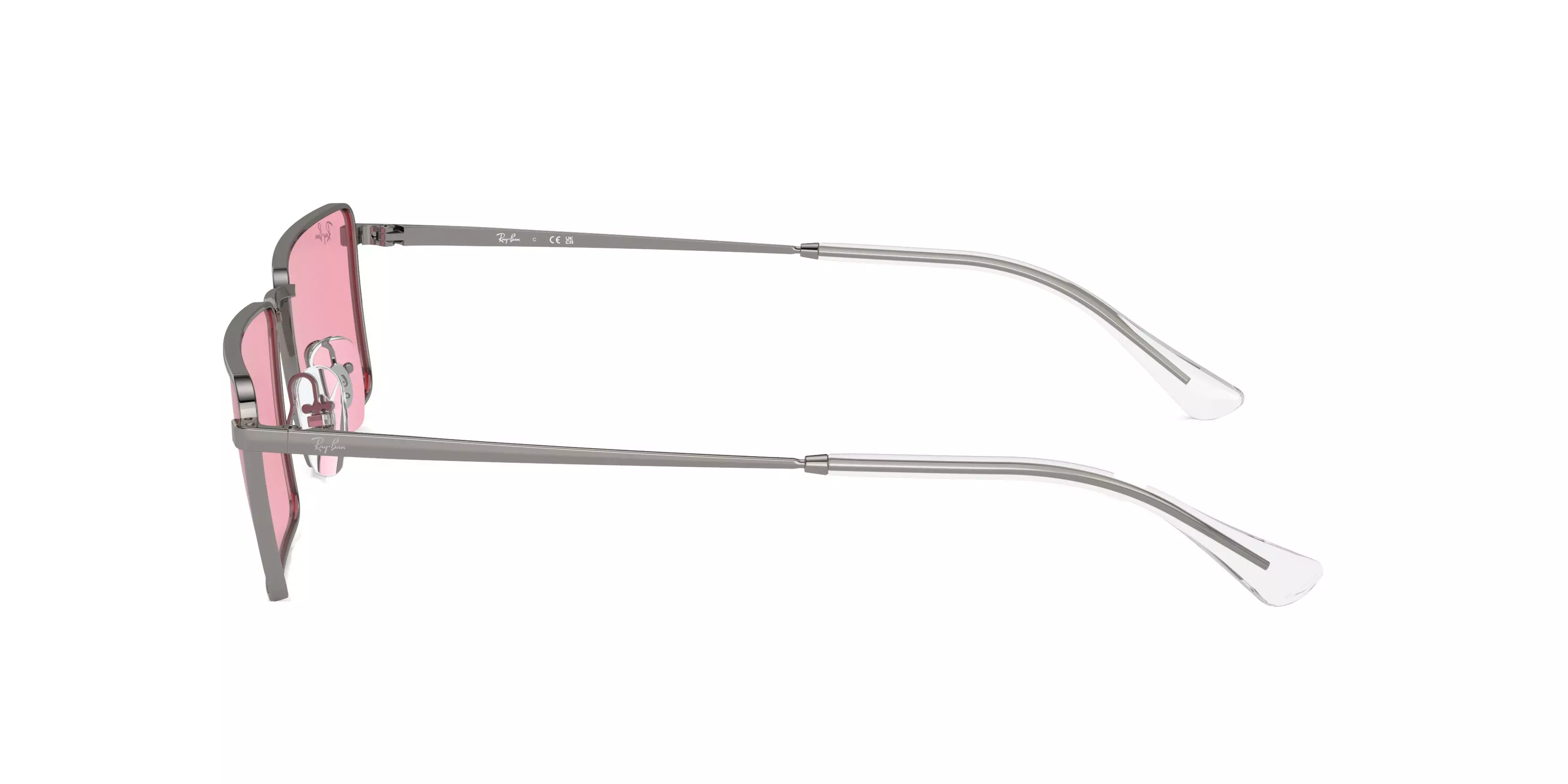 Ray-Ban Emy Bio-Based Sunglasses - GREY/PINK