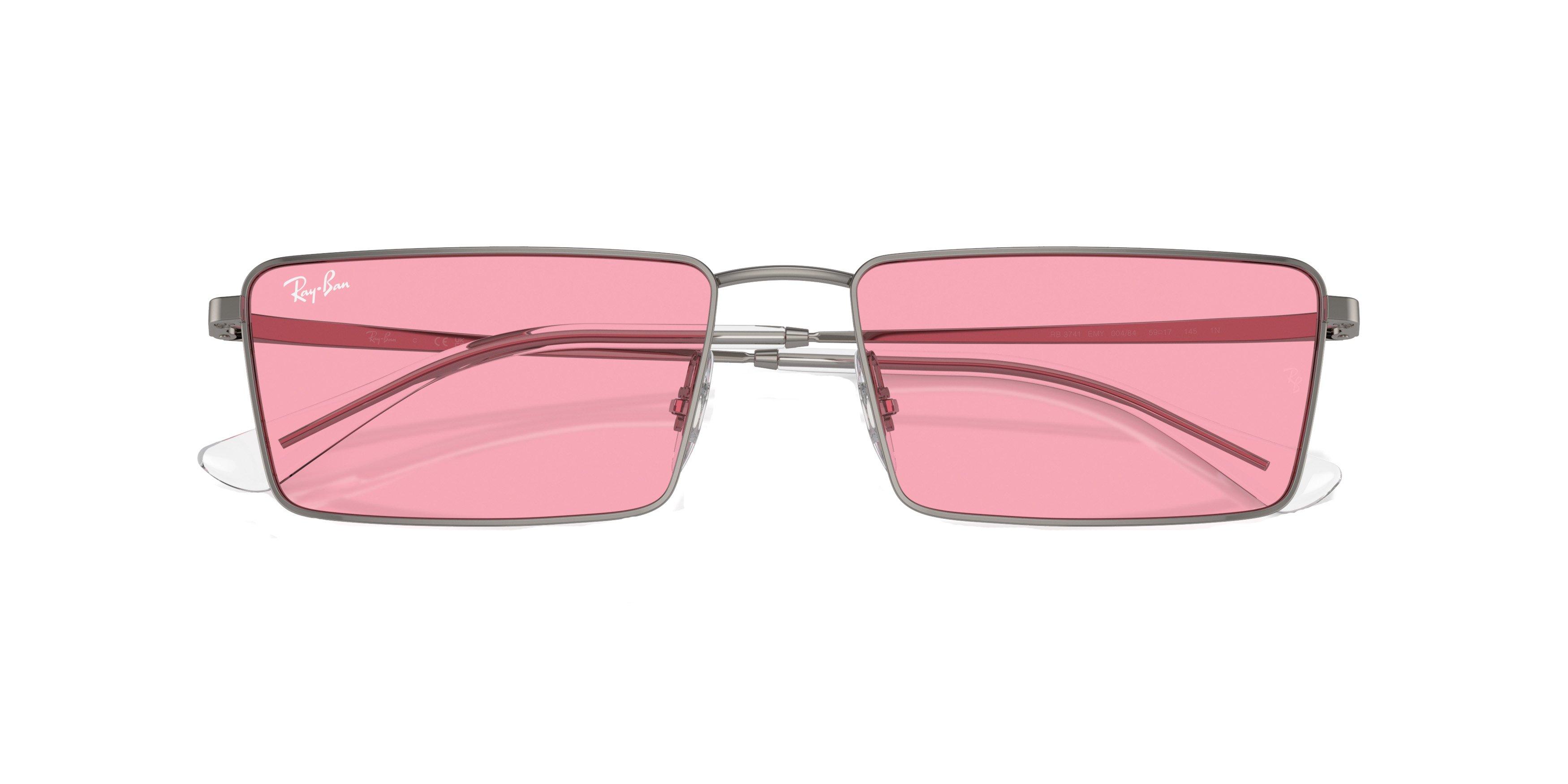 Ray-Ban Emy Bio-Based Sunglasses - GREY/PINK Thumbnail View 6