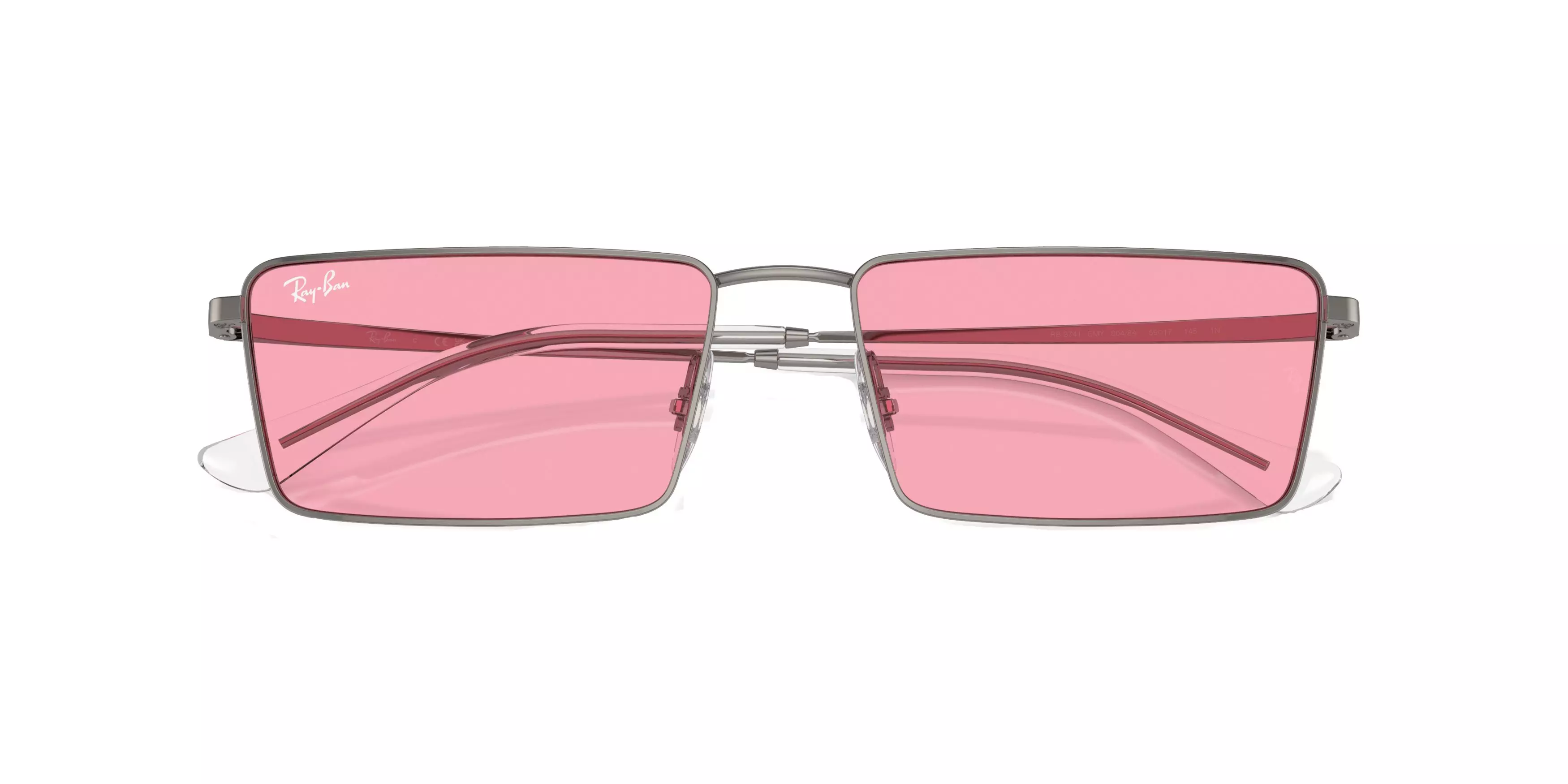 Ray-Ban Emy Bio-Based Sunglasses - GREY/PINK