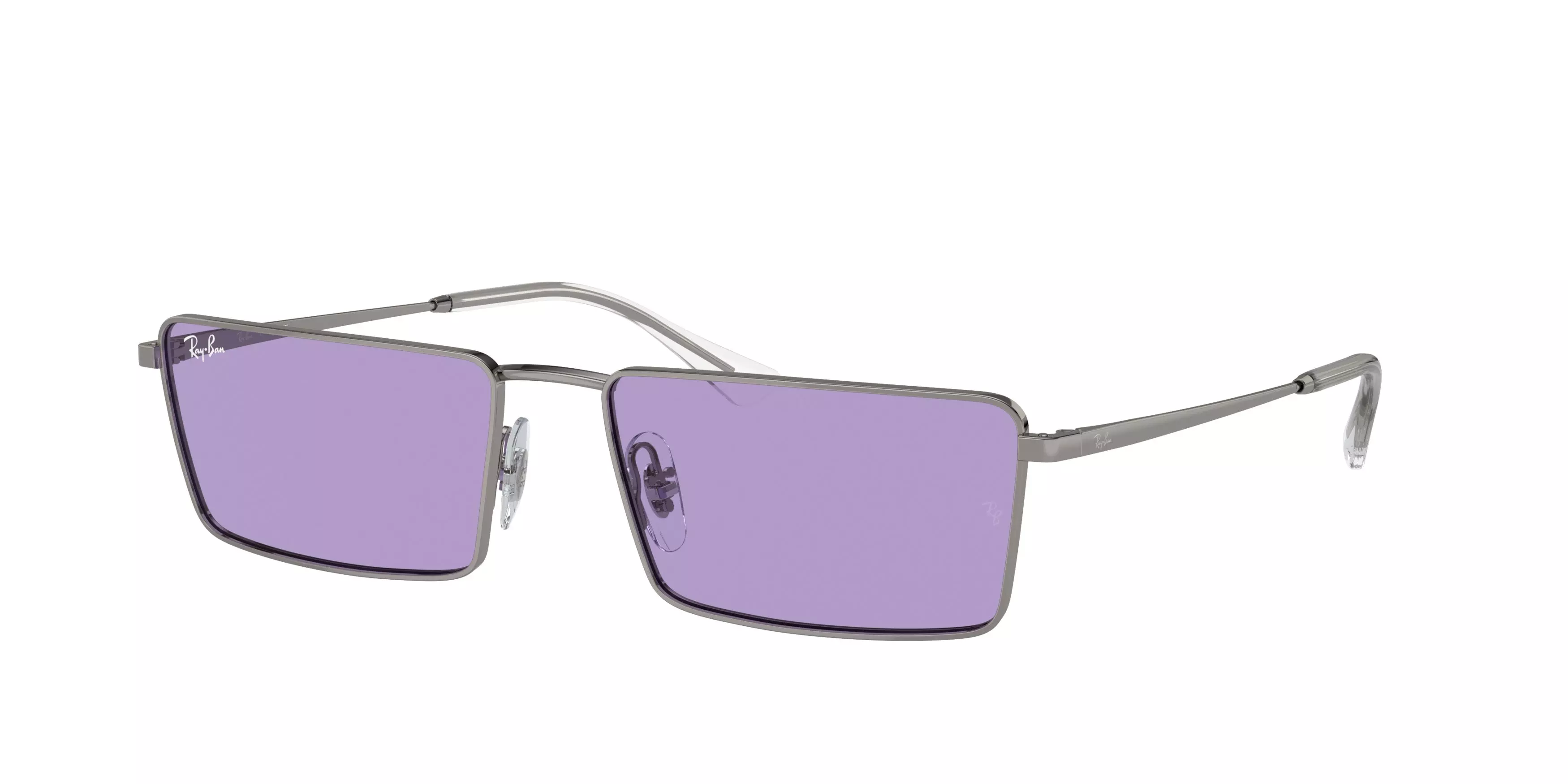 Ray-Ban Emy Bio-Based Sunglasses - GREY/PURPLE