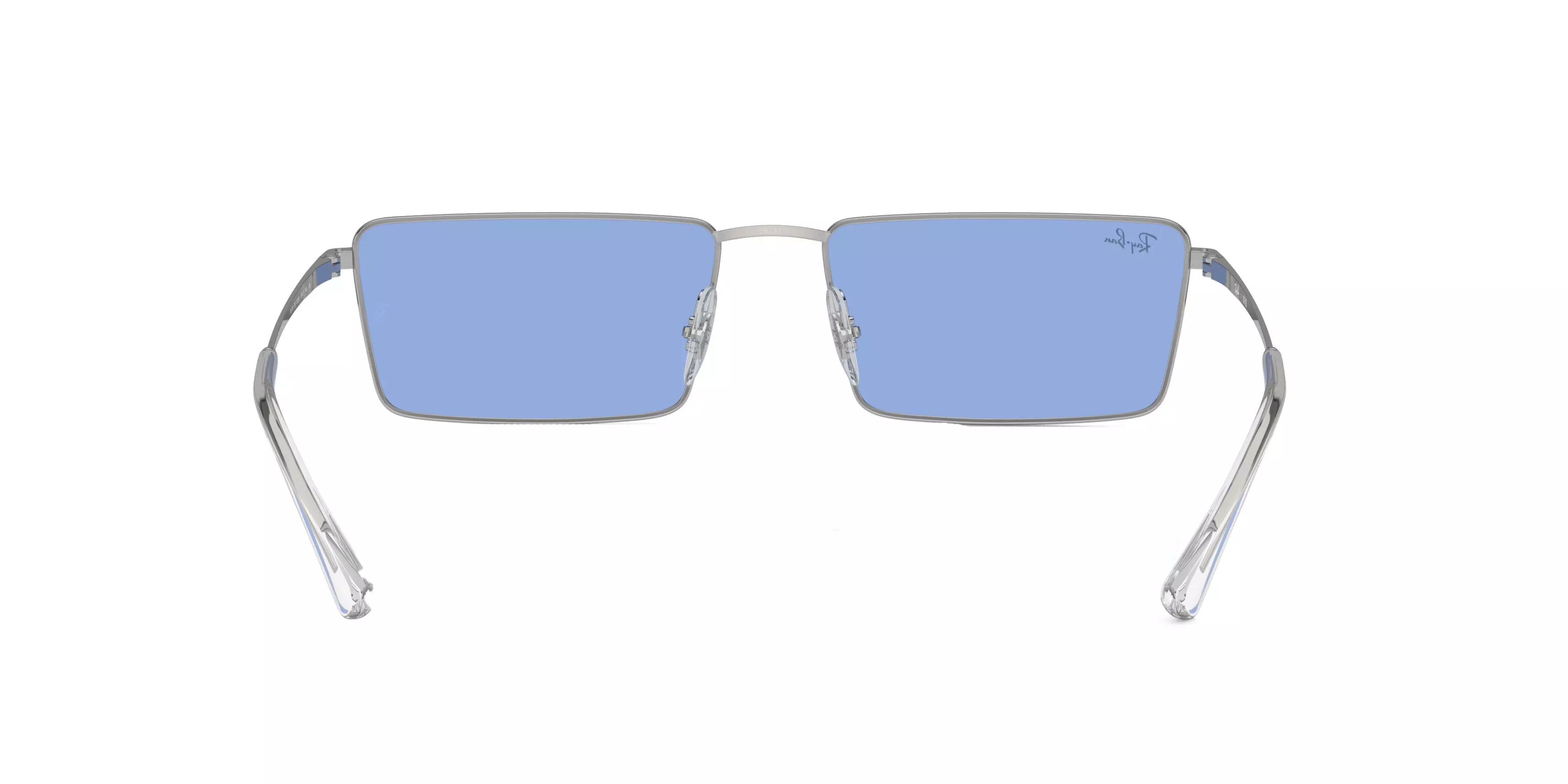 Ray-Ban Emy Bio-Based Sunglasses - SILVER/BLUE