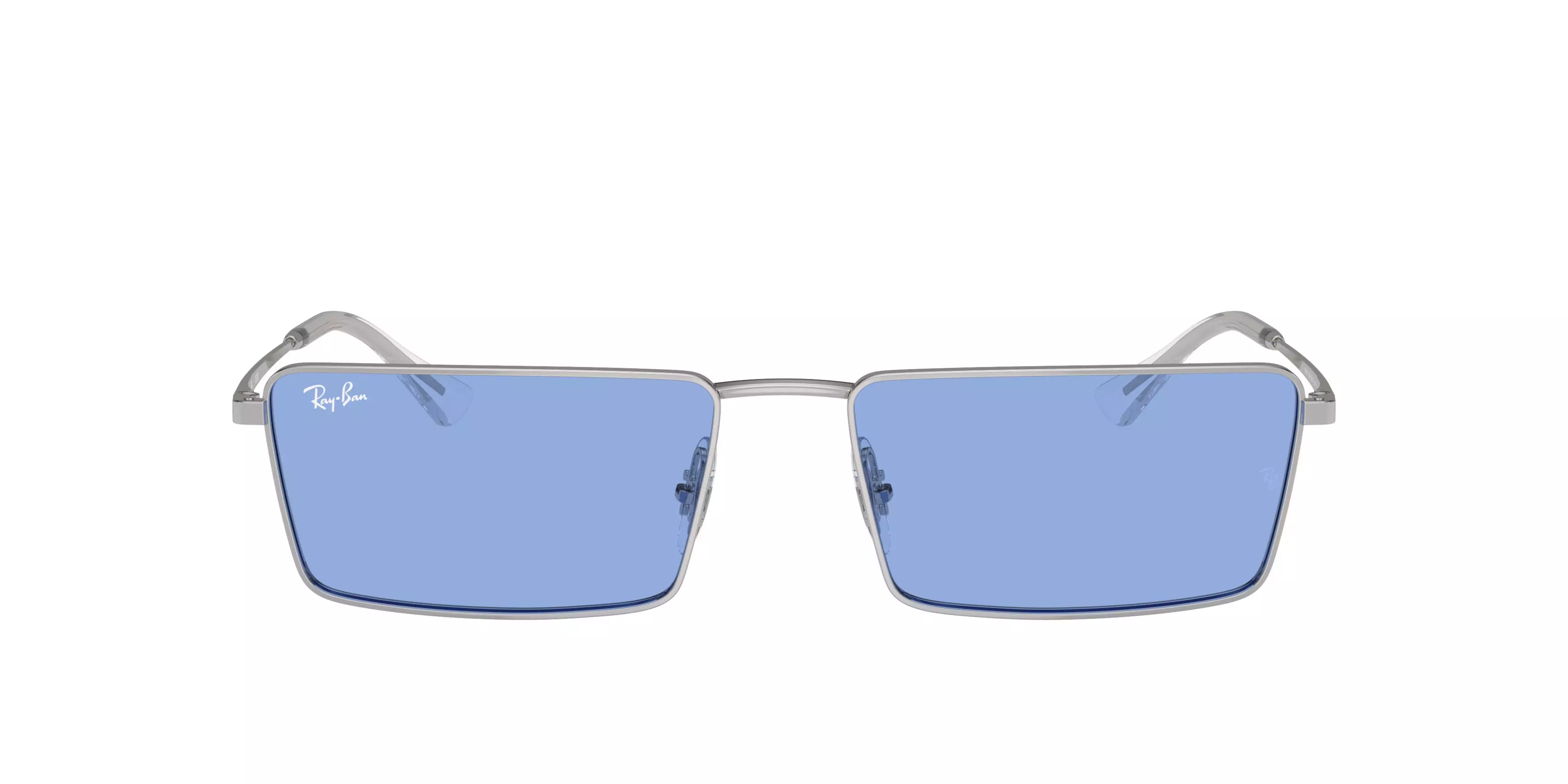 Ray-Ban Emy Bio-Based Sunglasses - SILVER/BLUE
