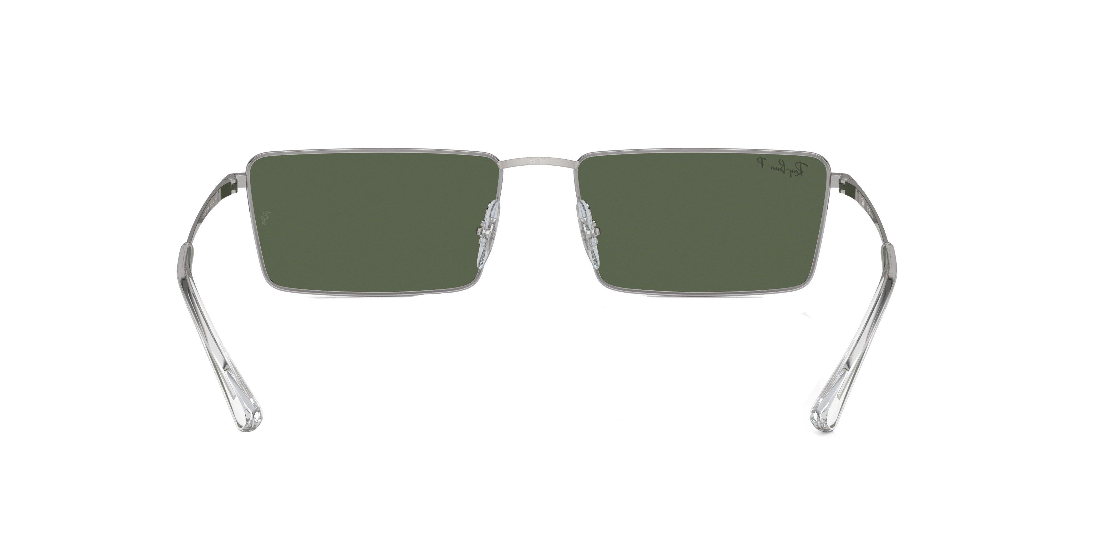 Ray-Ban Emy Bio-Based Sunglasses - SILVER/GREEN Thumbnail View 2