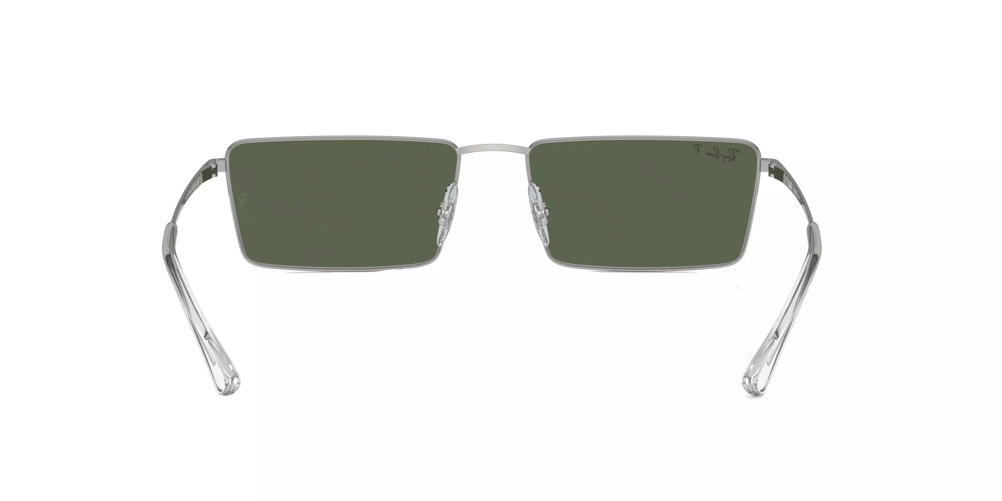 Ray-Ban Emy Bio-Based Sunglasses - SILVER/GREEN