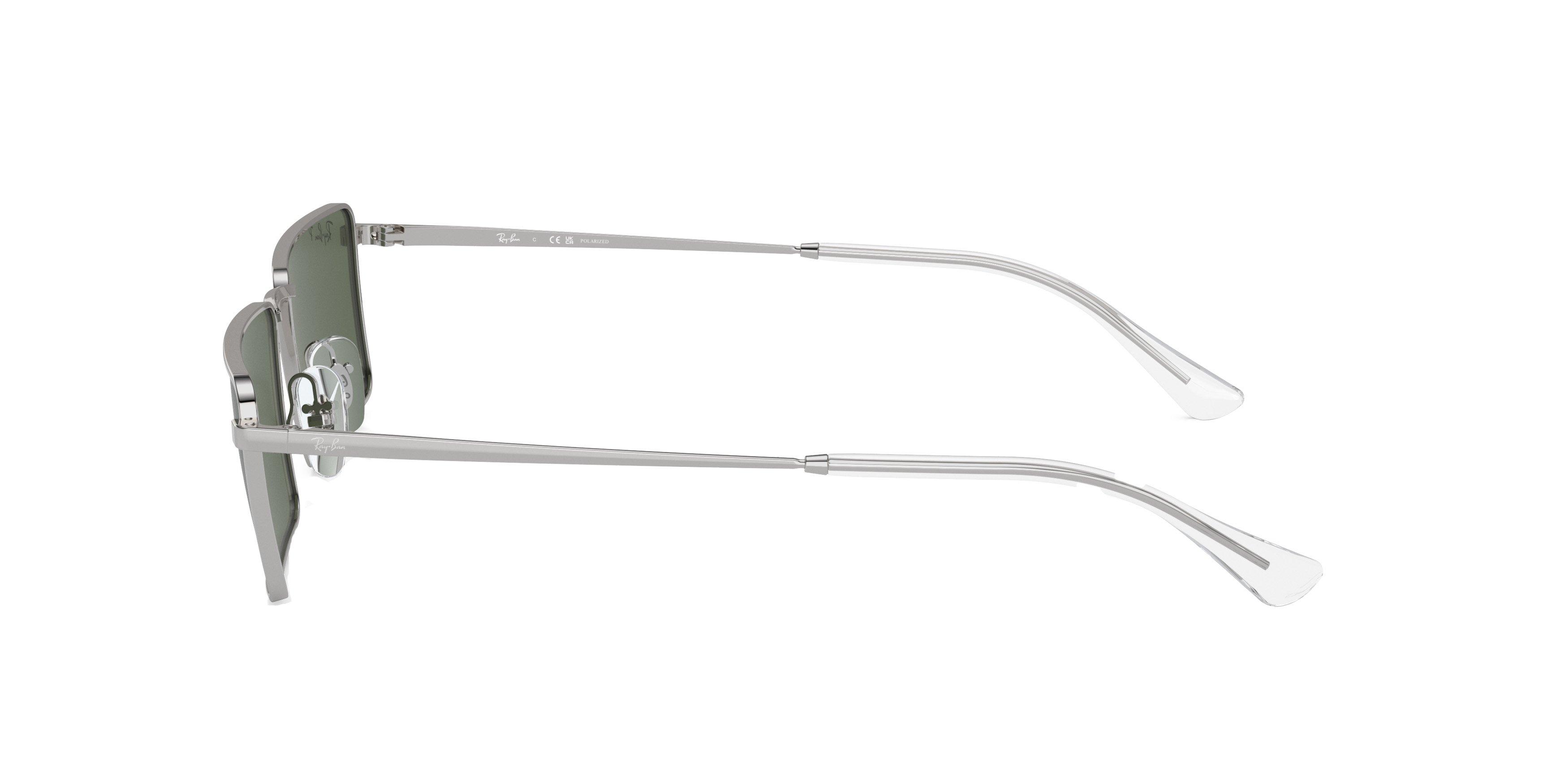 Ray-Ban Emy Bio-Based Sunglasses - SILVER/GREEN Thumbnail View 5