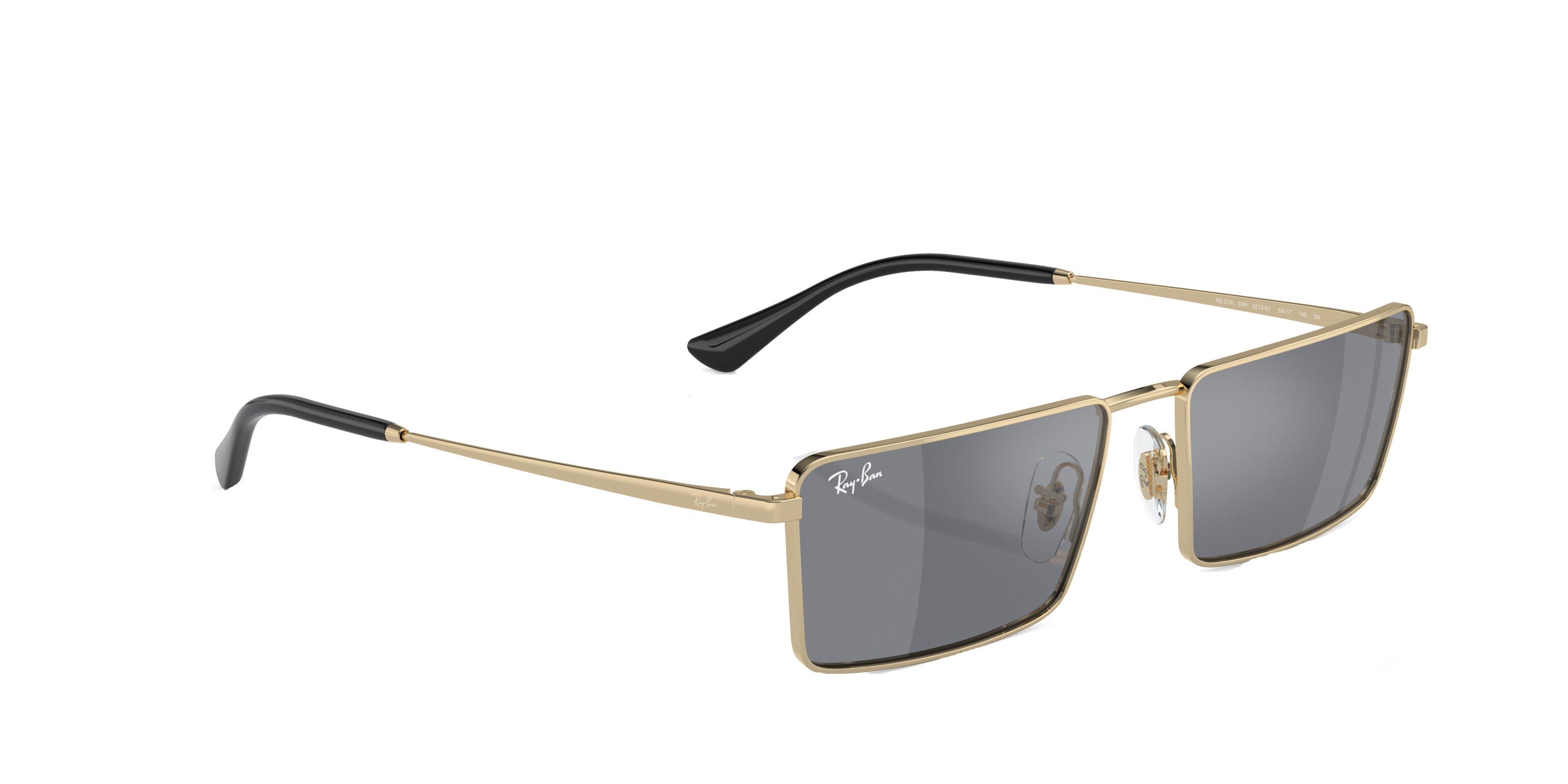 Ray-Ban Emy Bio-Based Sunglasses - GOLD/GREY Thumbnail View 4