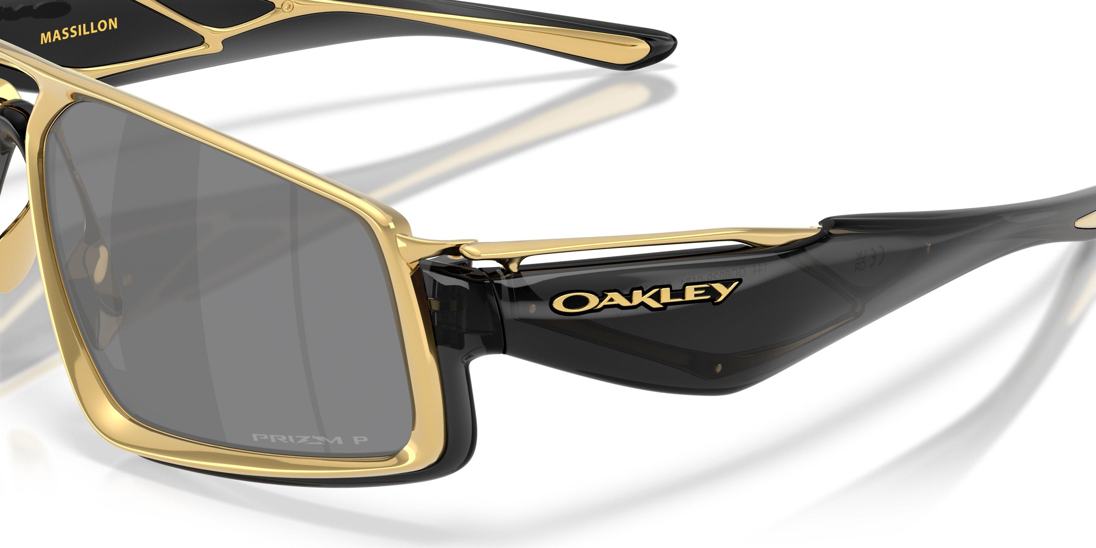 Oakley Massillon Prizm Black Polarized Sunglasses &ndash; Black Ink - BLACK Thumbnail View 4