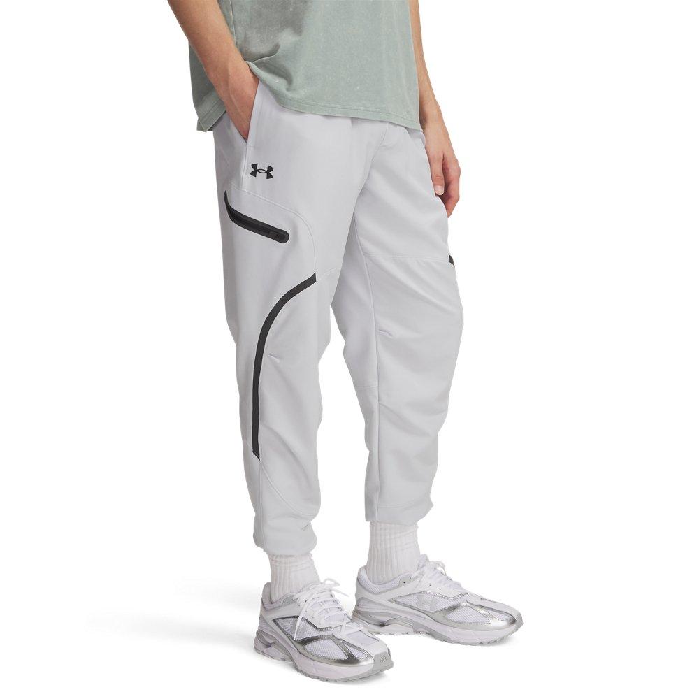 Under Armour Men's Unstoppable Cargo Pants - Grey/Black - GREY/BLACK Thumbnail View 1