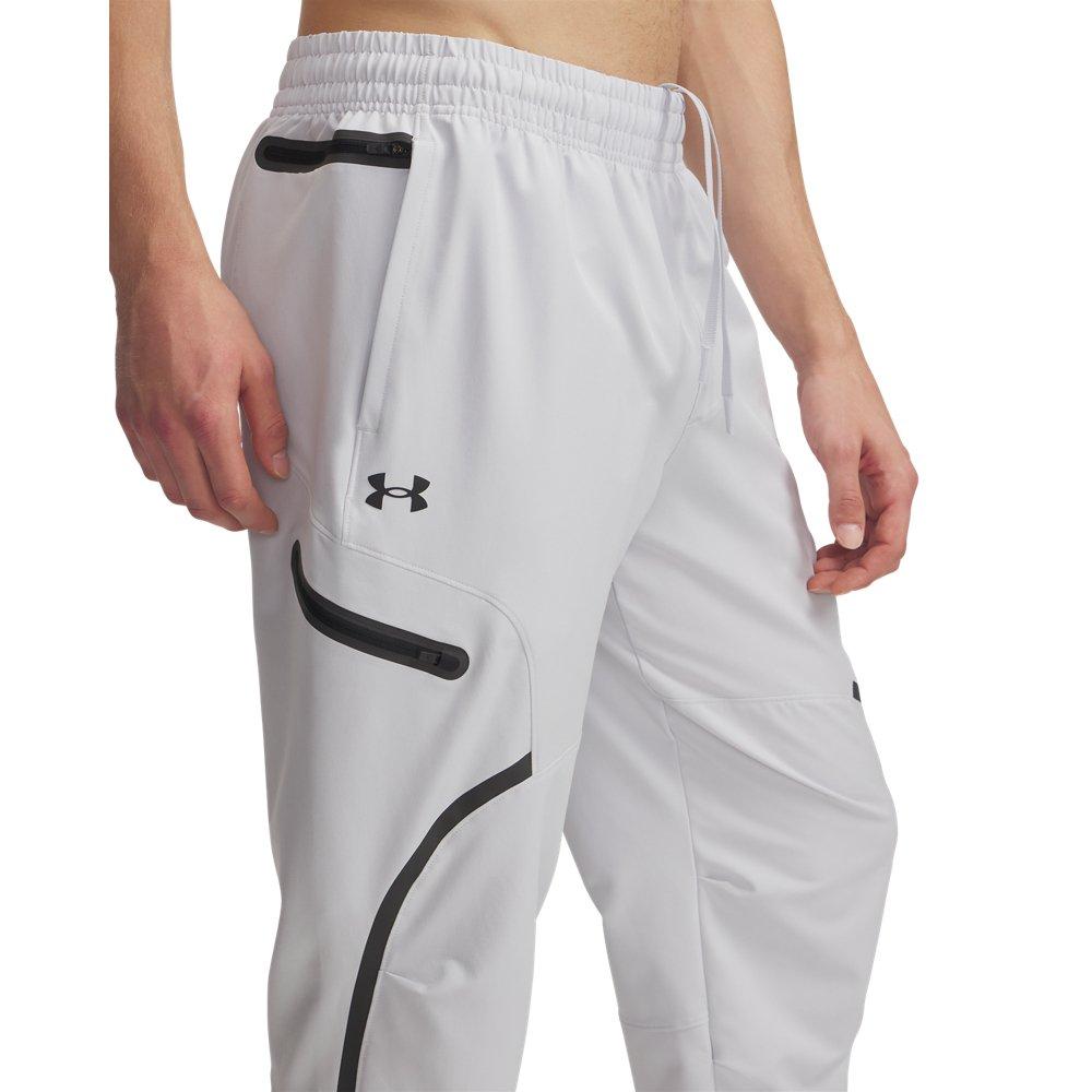 Under Armour Men's Unstoppable Cargo Pants - Grey/Black - GREY/BLACK Thumbnail View 3