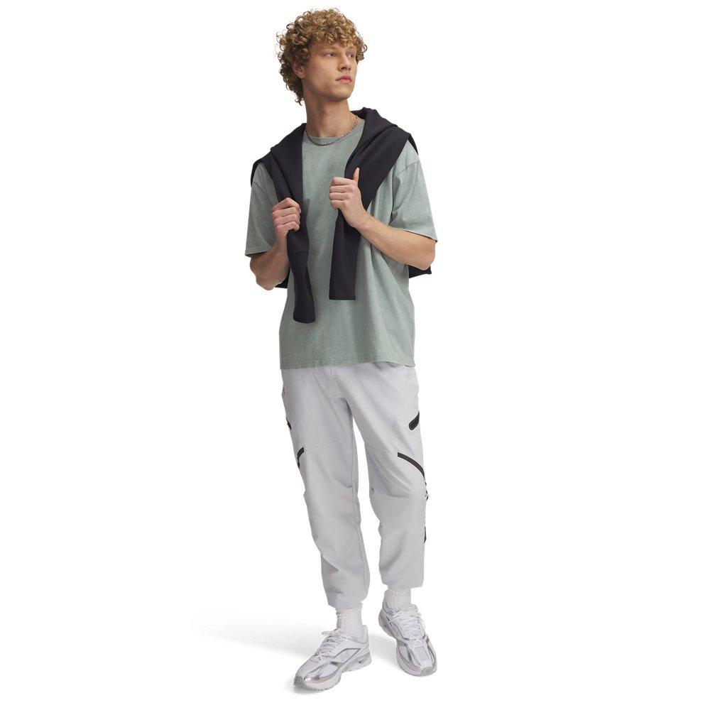 Under Armour Men's Unstoppable Cargo Pants - Grey/Black - GREY/BLACK Thumbnail View 4