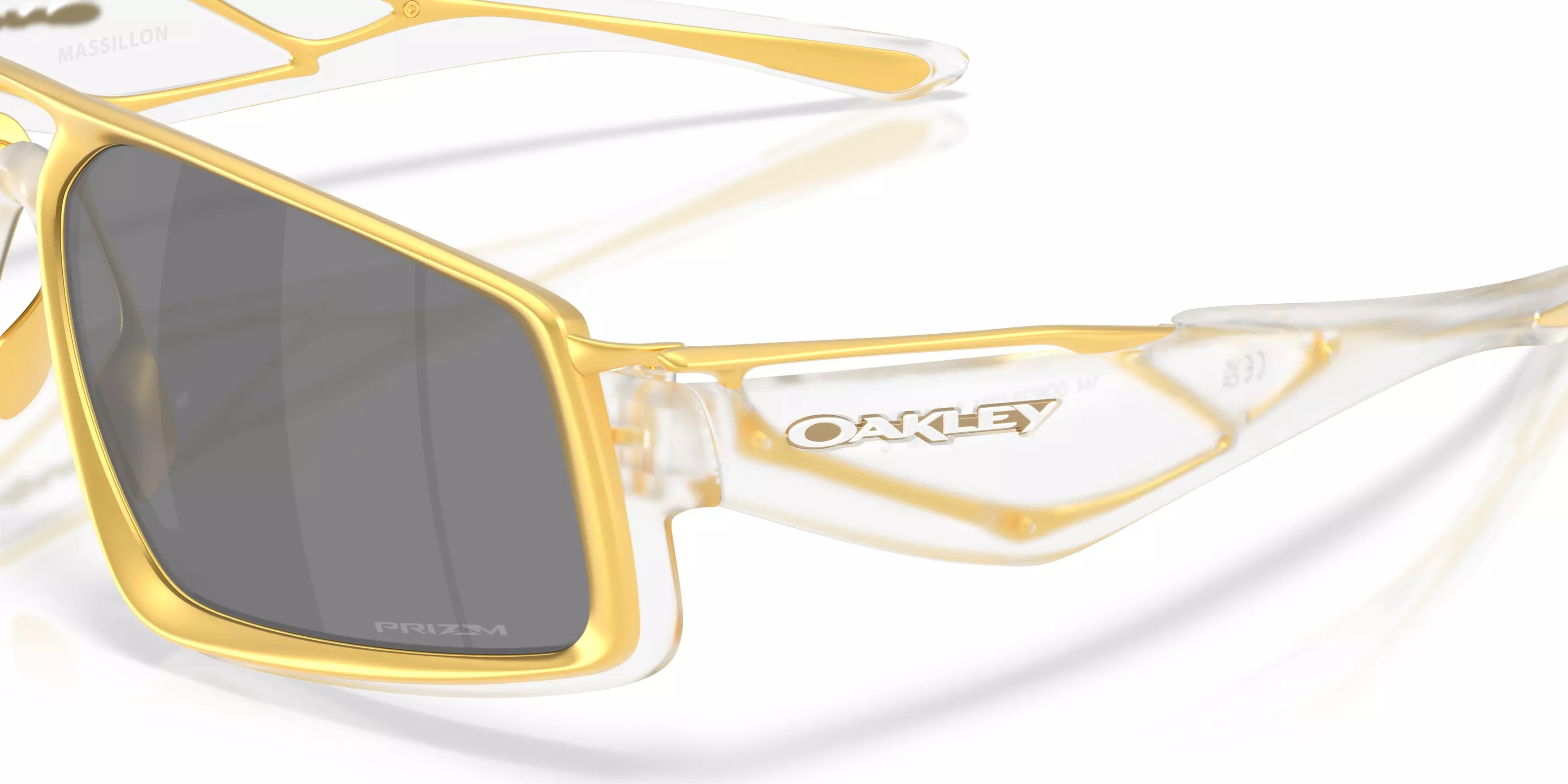 Oakley Massillon Prizm Black Sunglasses – Matte Clear - CLEAR/BLACK