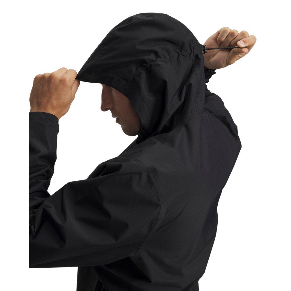 Under Armour Men's Cloudstrike Jacket - Black/White - BLACK/WHITE Thumbnail View 4