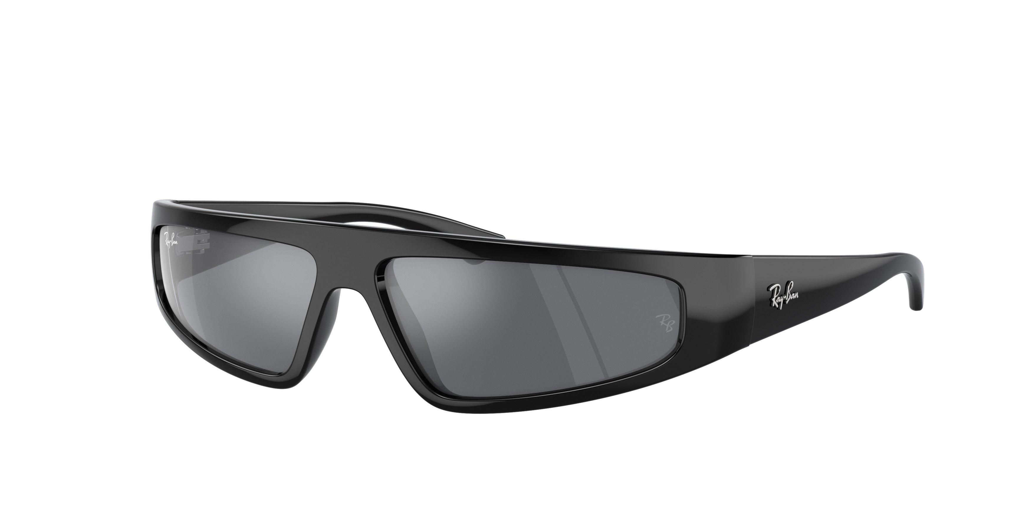 Ray-Ban Izaz Sunglasses - BLACK/GREY Thumbnail View 1