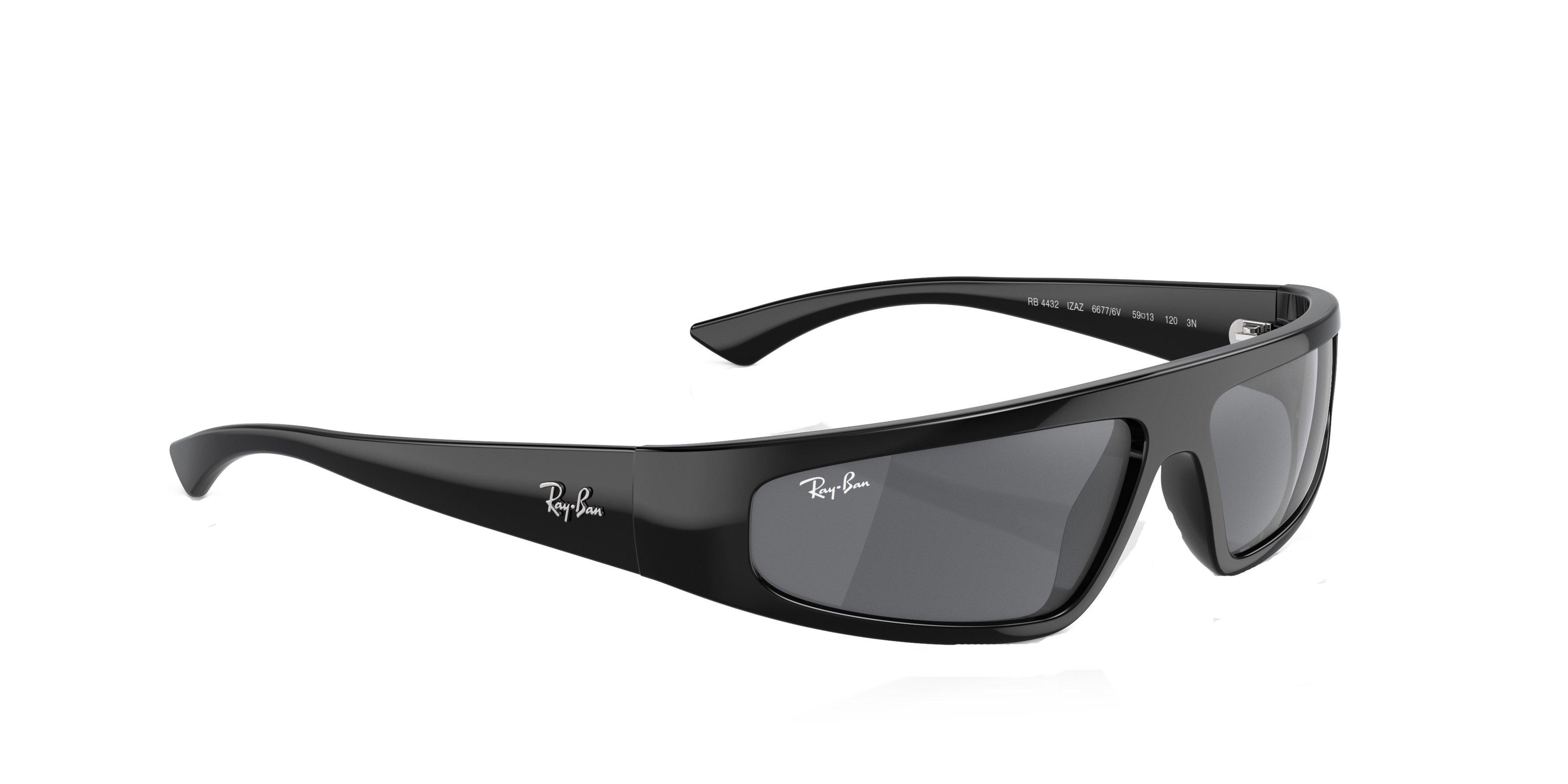 Ray-Ban Izaz Sunglasses - BLACK/GREY Thumbnail View 4