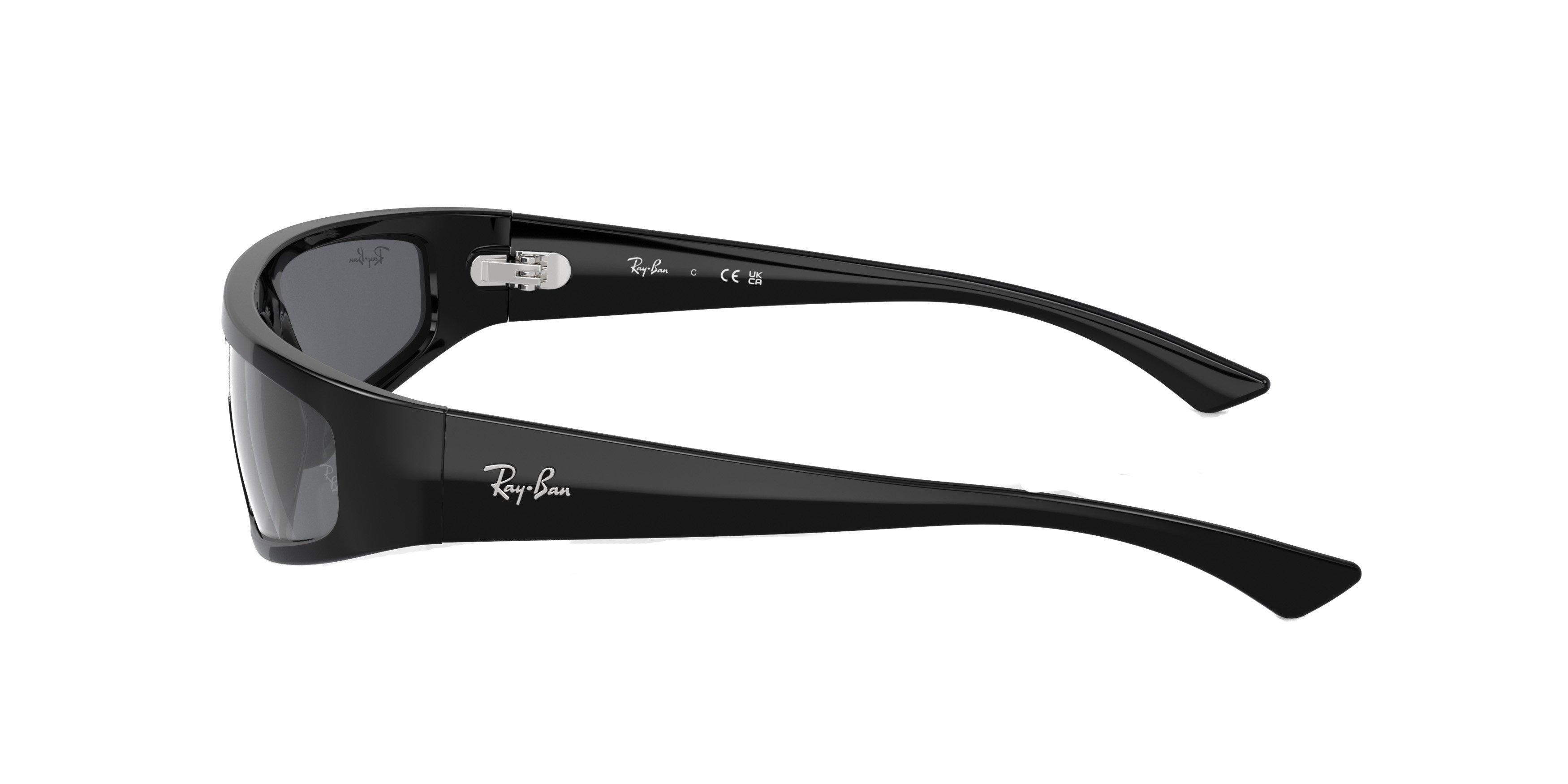 Ray-Ban Izaz Sunglasses - BLACK/GREY Thumbnail View 5