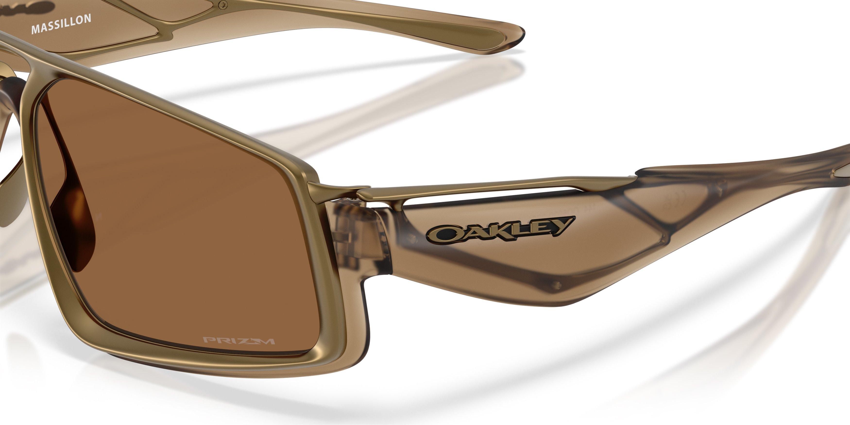 Oakley Massillon Prizm Bronze Sunglasses &ndash; Matte Brown Smoke - BROWN Thumbnail View 4
