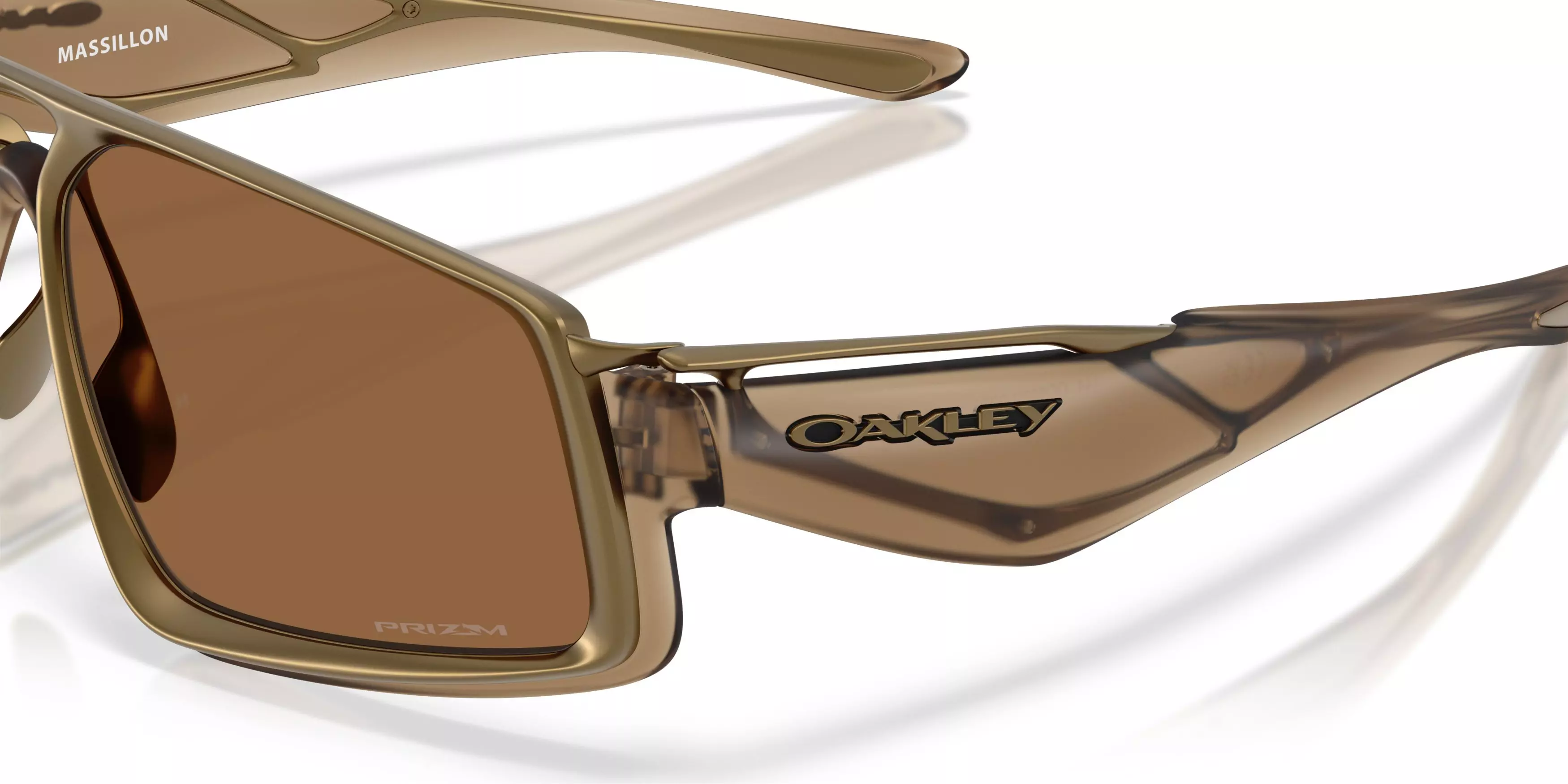 Oakley Massillon Prizm Bronze Sunglasses – Matte Brown Smoke - BROWN