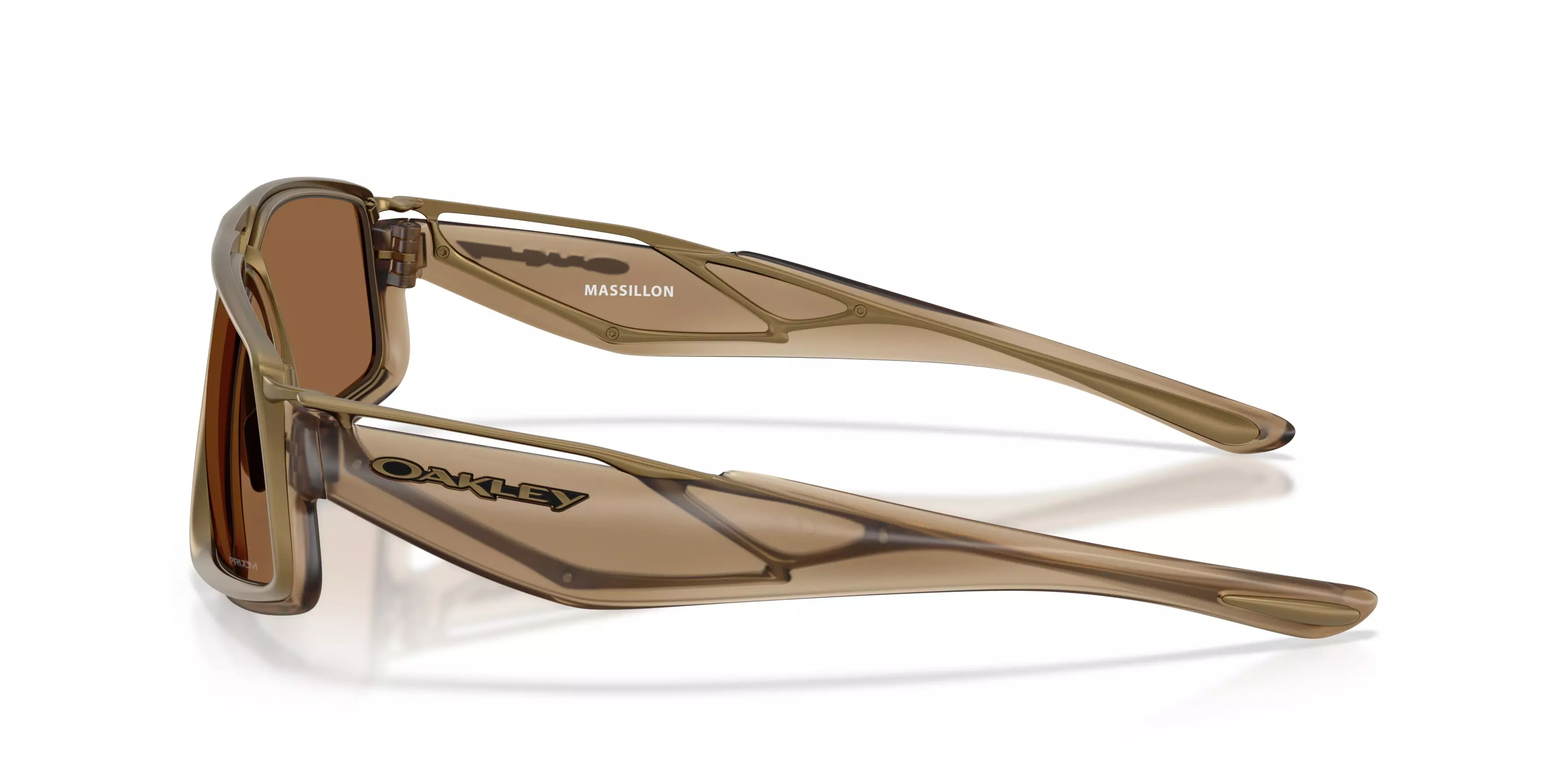 Oakley Massillon Prizm Bronze Sunglasses – Matte Brown Smoke - BROWN