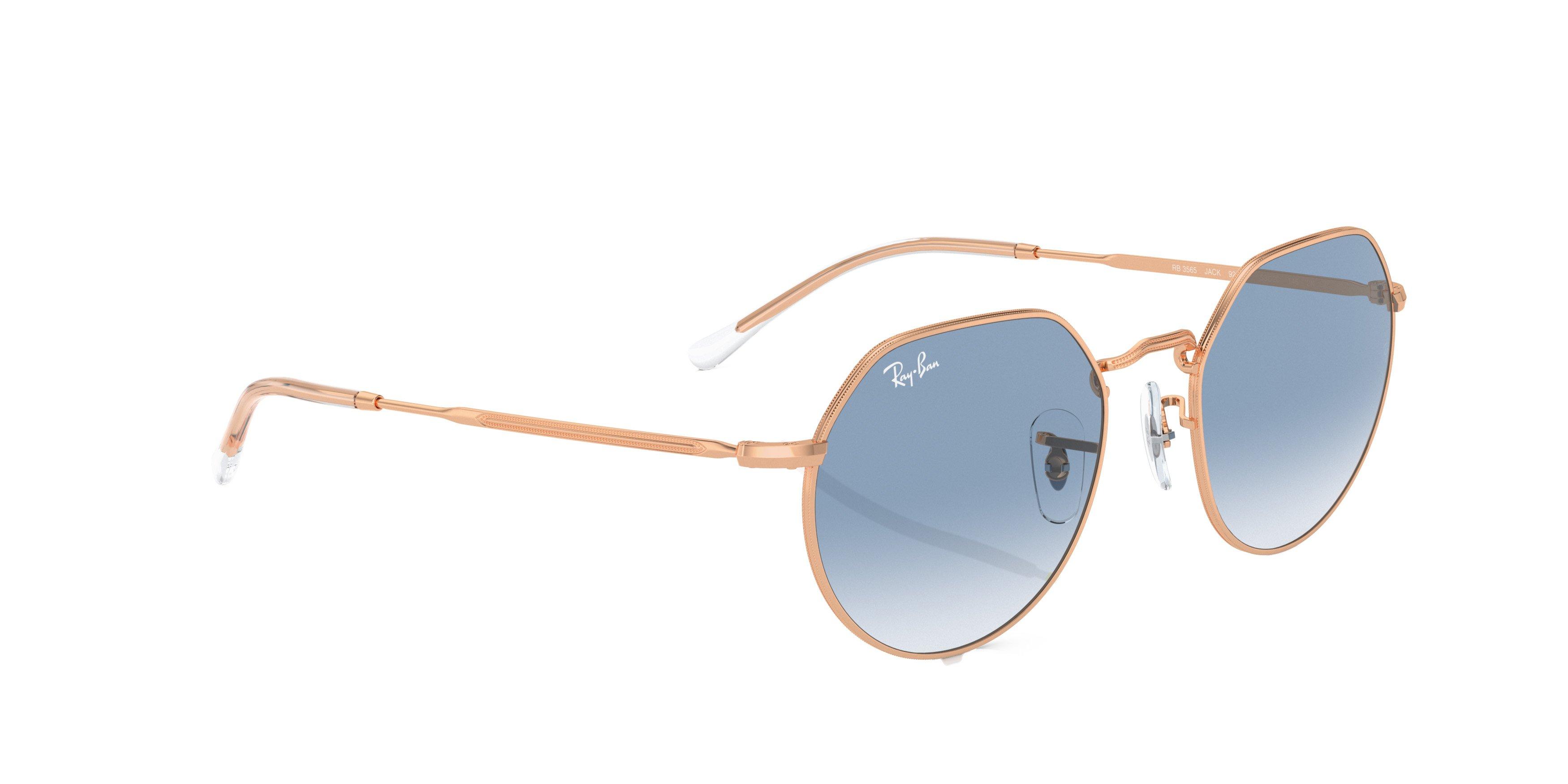 Ray-Ban Jack Sunglasses - GOLD Thumbnail View 4