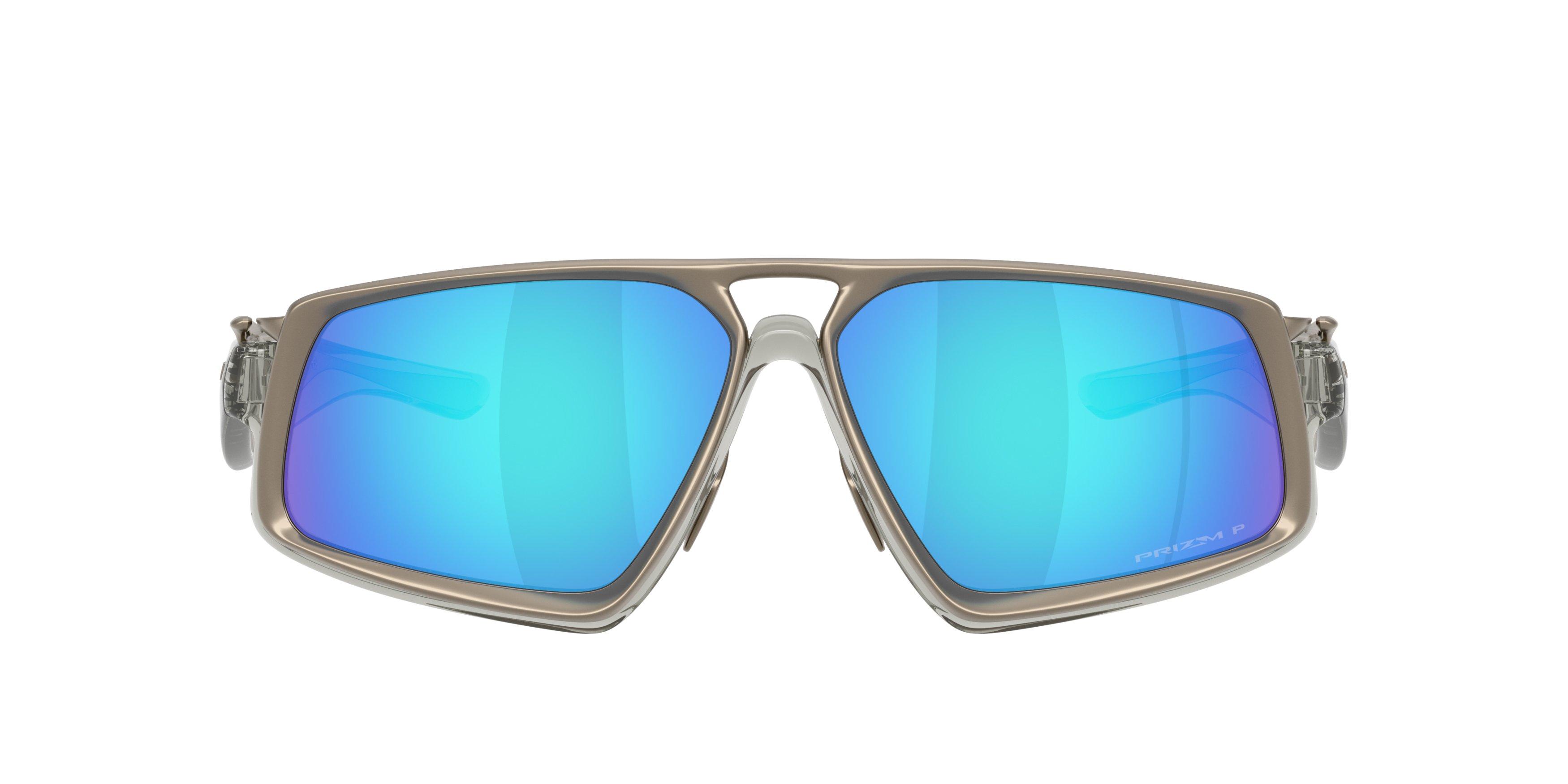 Oakley Massillon Prizm Sapphire Polarized Sunglasses &ndash; Grey Ink - GREY/BLUE Thumbnail View 2