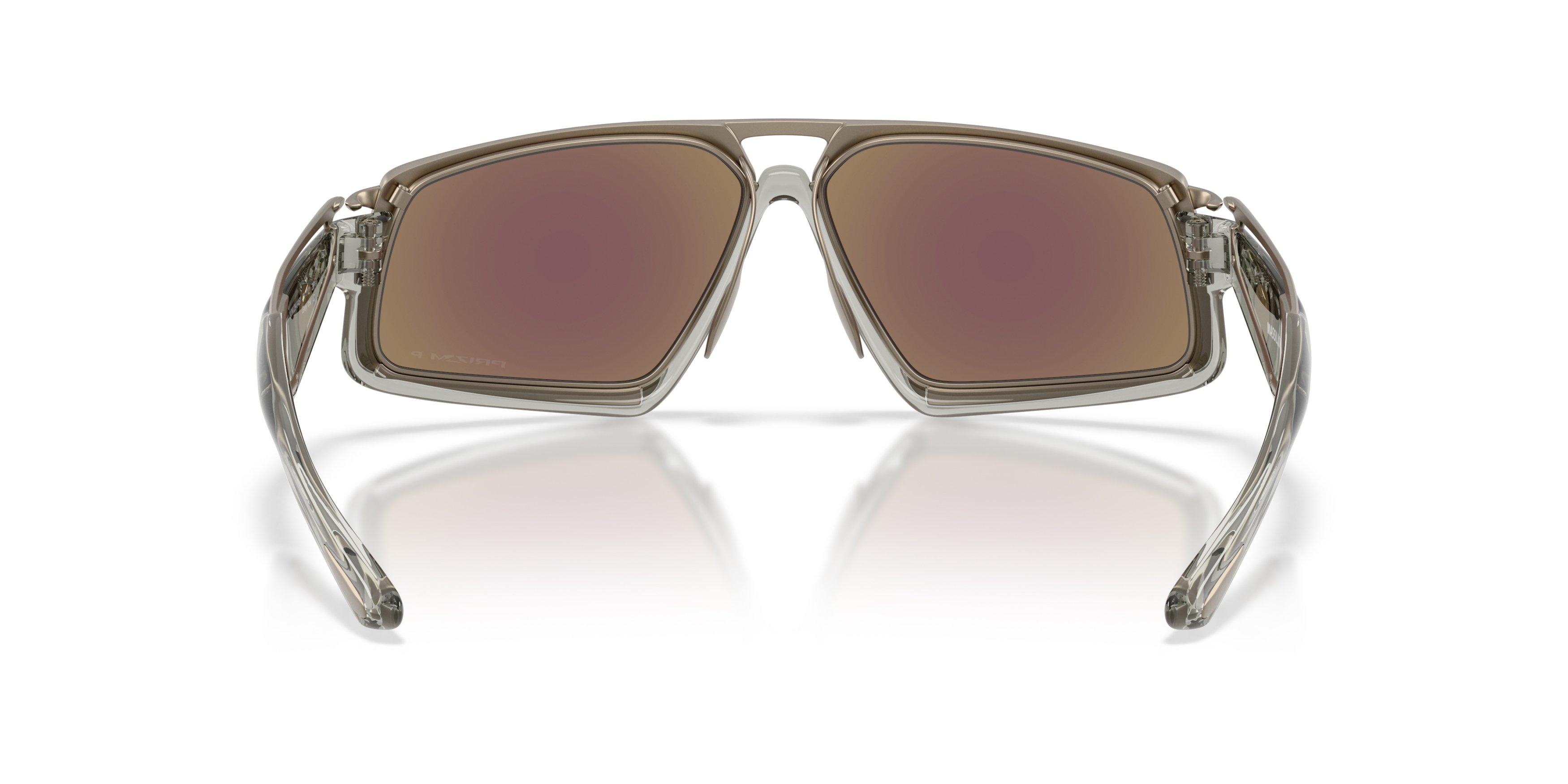 Oakley Massillon Prizm Sapphire Polarized Sunglasses &ndash; Grey Ink - GREY/BLUE Thumbnail View 3