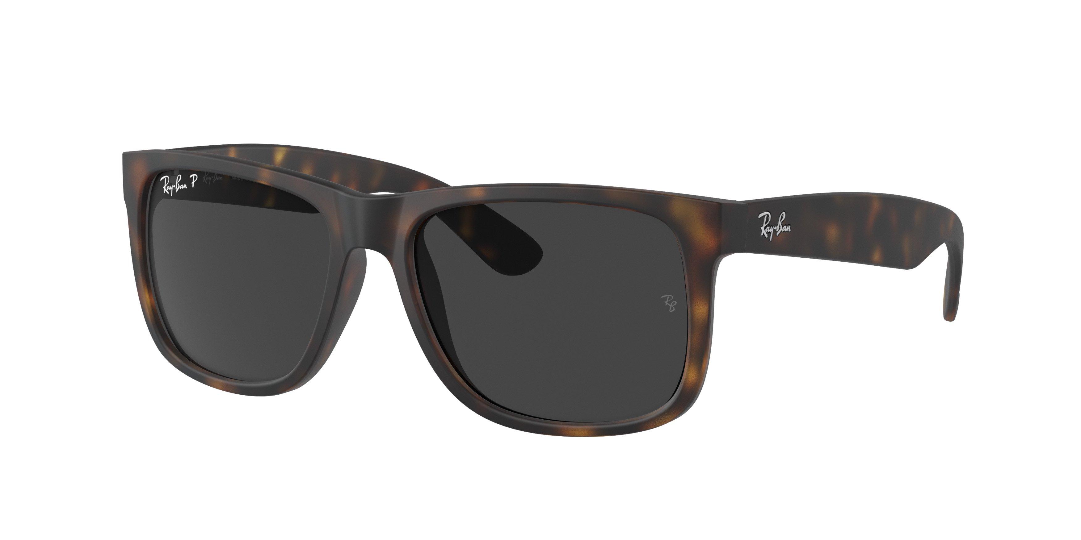 Ray-Ban Justin Sunglasses - BROWN/GREY Thumbnail View 1