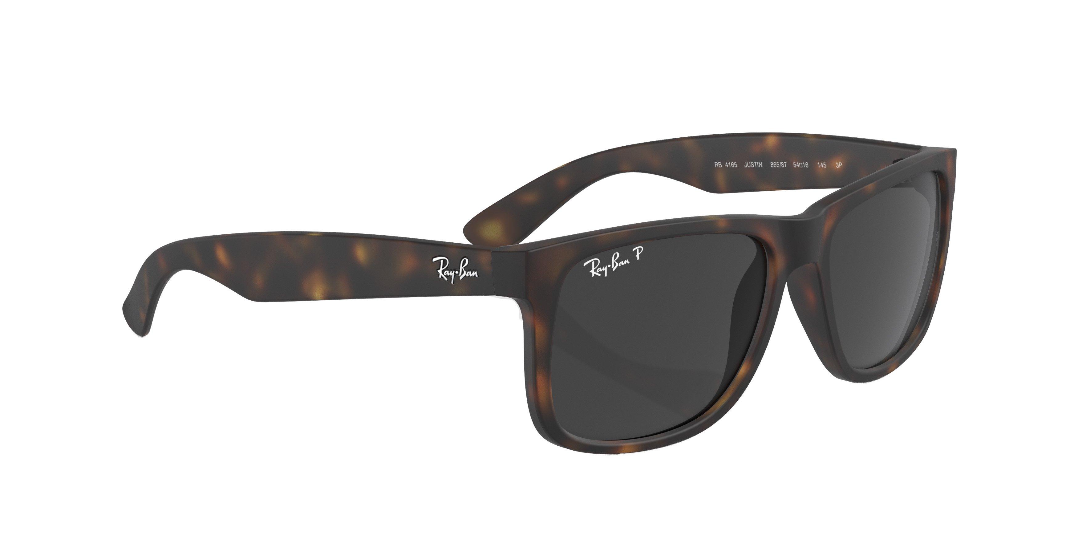 Ray-Ban Justin Sunglasses - BROWN/GREY Thumbnail View 4