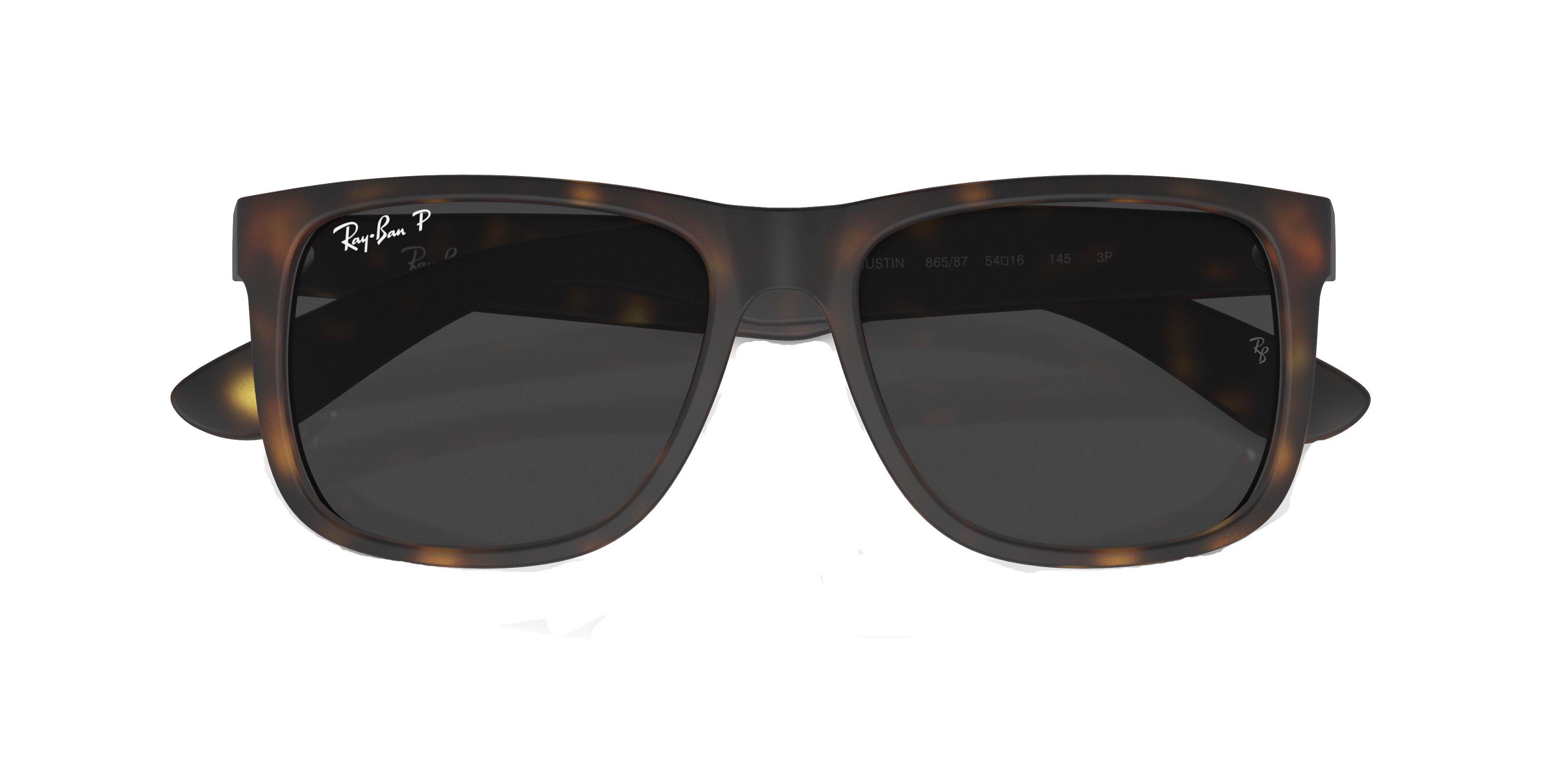 Ray-Ban Justin Sunglasses - BROWN/GREY Thumbnail View 6