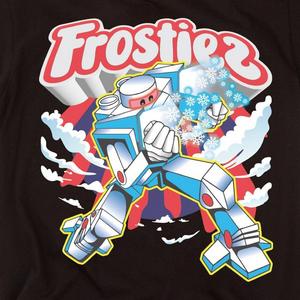 Frostiez Men's Freezer Tee Shirt-Black
