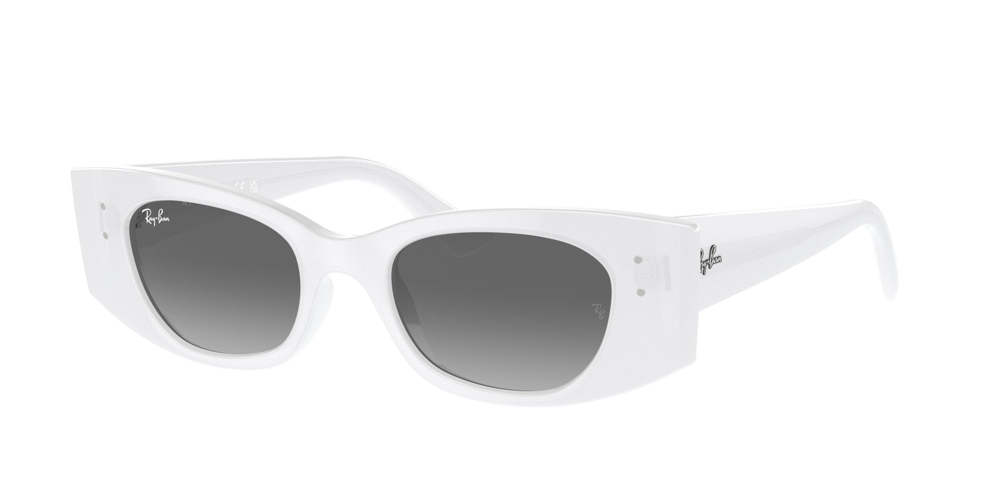 Ray-Ban Kat Sunglasses - WHITE/GREY Thumbnail View 1
