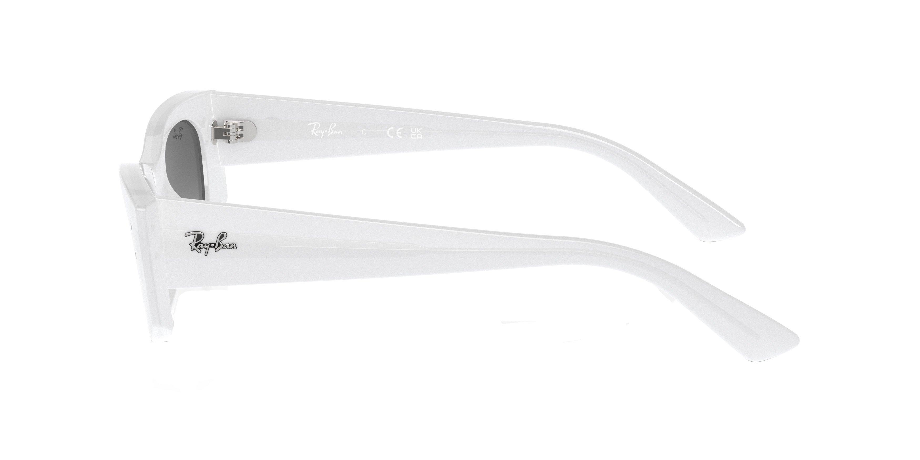 Ray-Ban Kat Sunglasses - WHITE/GREY Thumbnail View 5