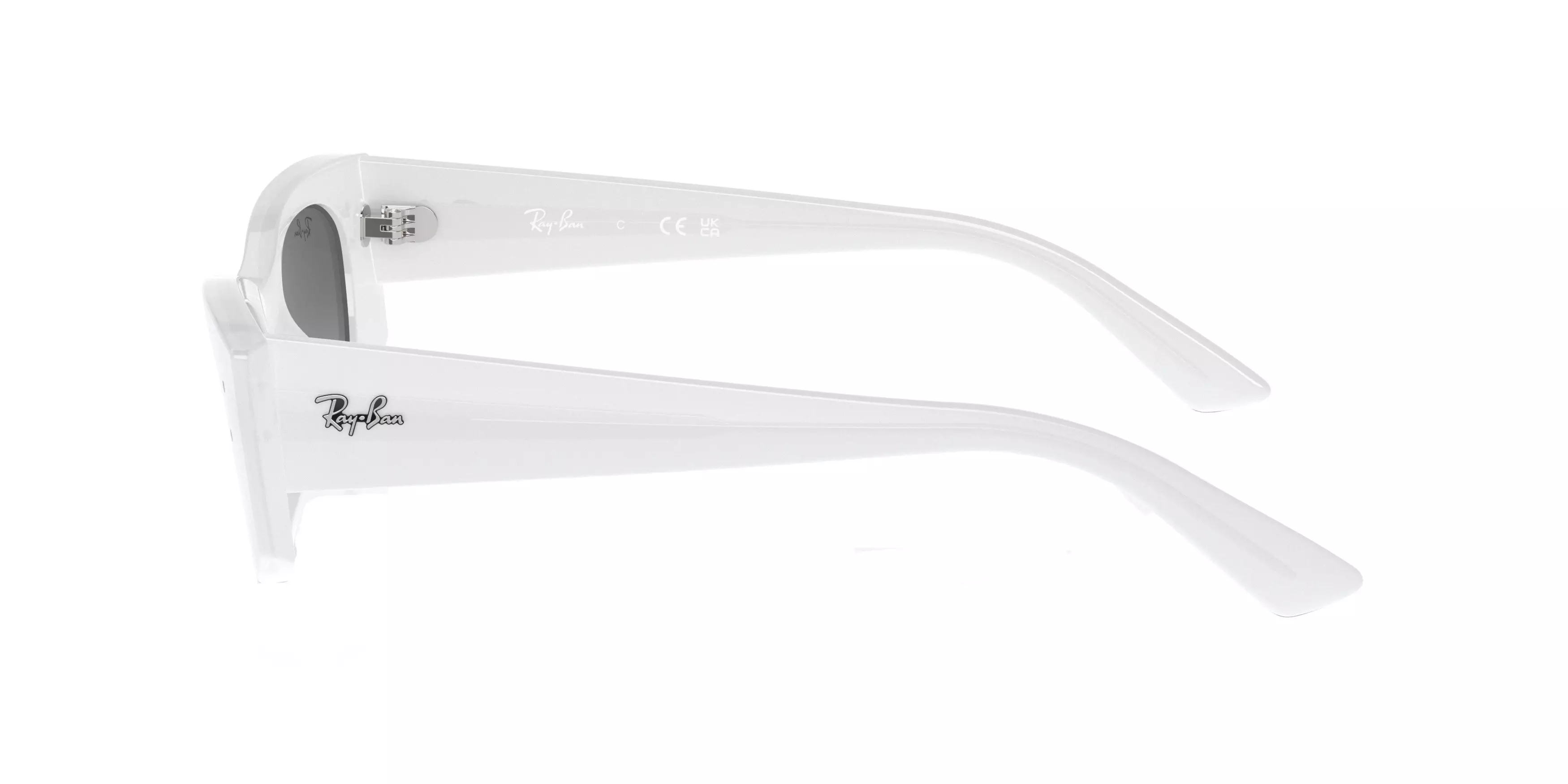 Ray-Ban Kat Sunglasses - WHITE/GREY