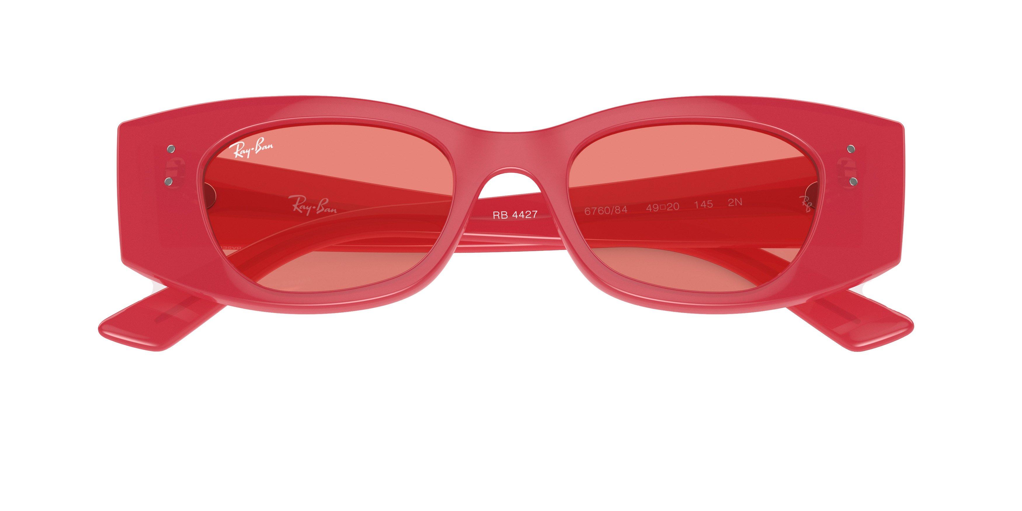 Ray-Ban Kat Sunglasses - RED/PINK Thumbnail View 6