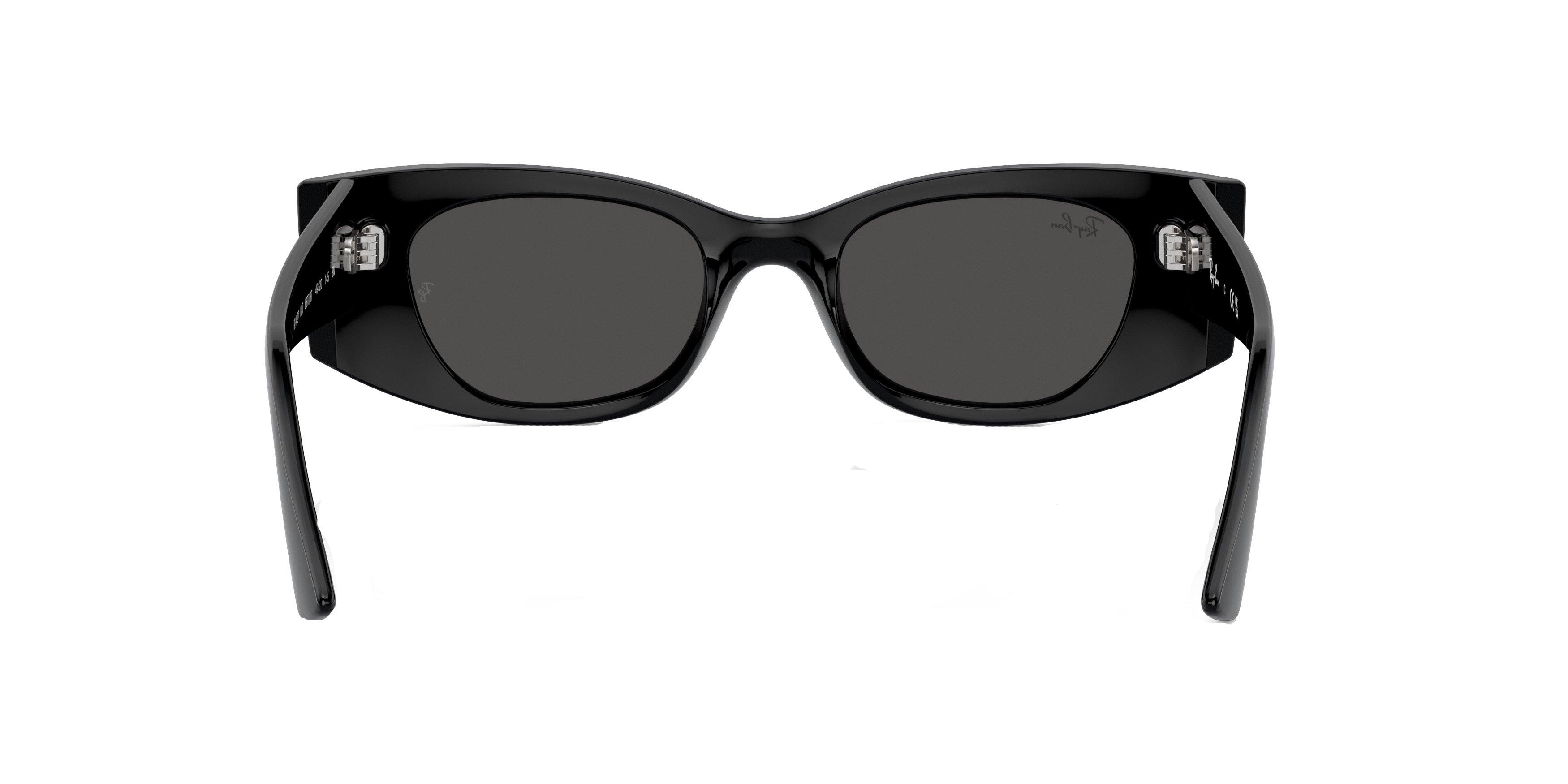 Ray-Ban Kat Sunglasses - BLACK/GREY Thumbnail View 2