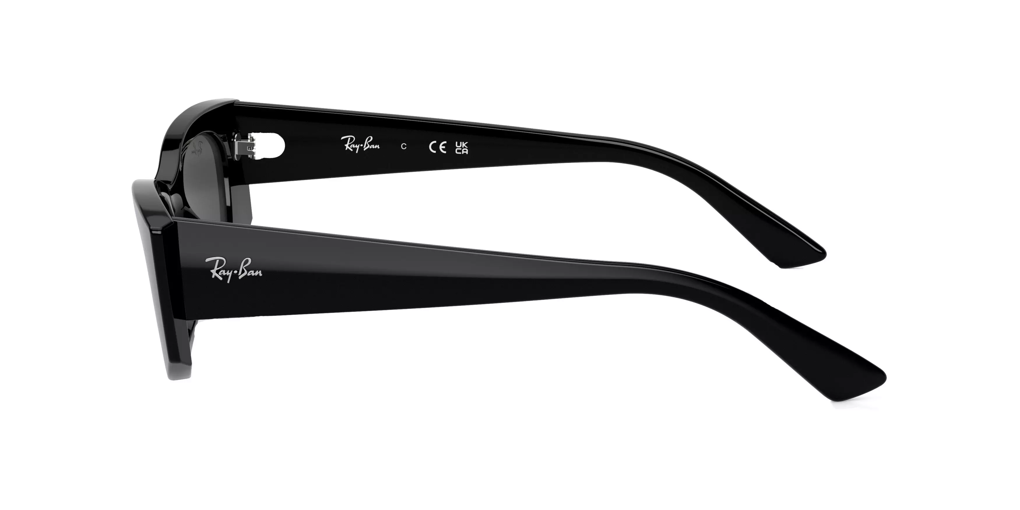 Ray-Ban Kat Sunglasses - BLACK/GREY