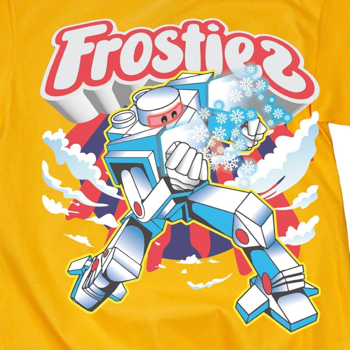 Frostiez Men's Freezer Tee Shirt-Gold - GOLD Thumbnail View 2