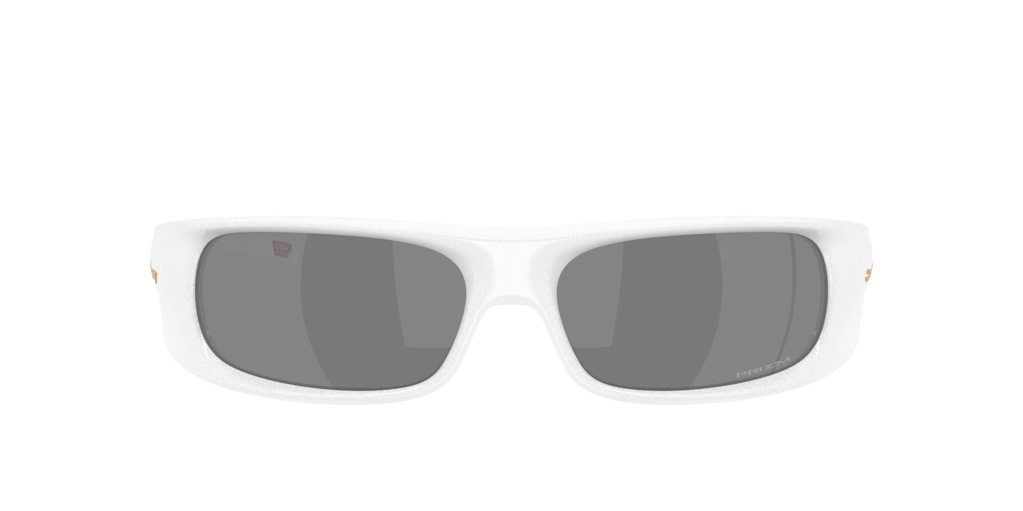 Oakley Highland Prizm Black Sunglasses &ndash; Pearlized White - WHITE/BLACK Thumbnail View 2