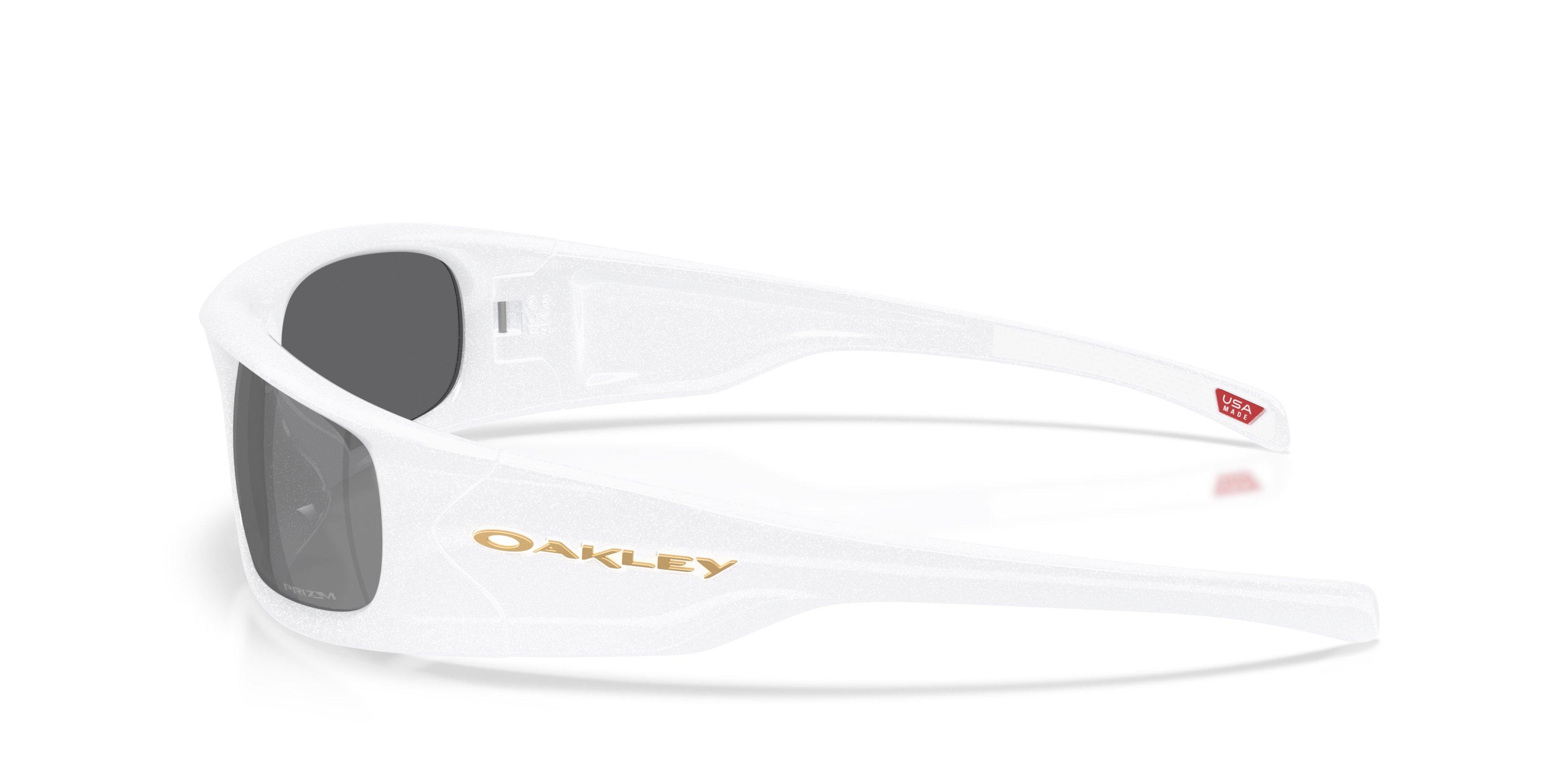 Oakley Highland Prizm Black Sunglasses &ndash; Pearlized White - WHITE/BLACK Thumbnail View 6