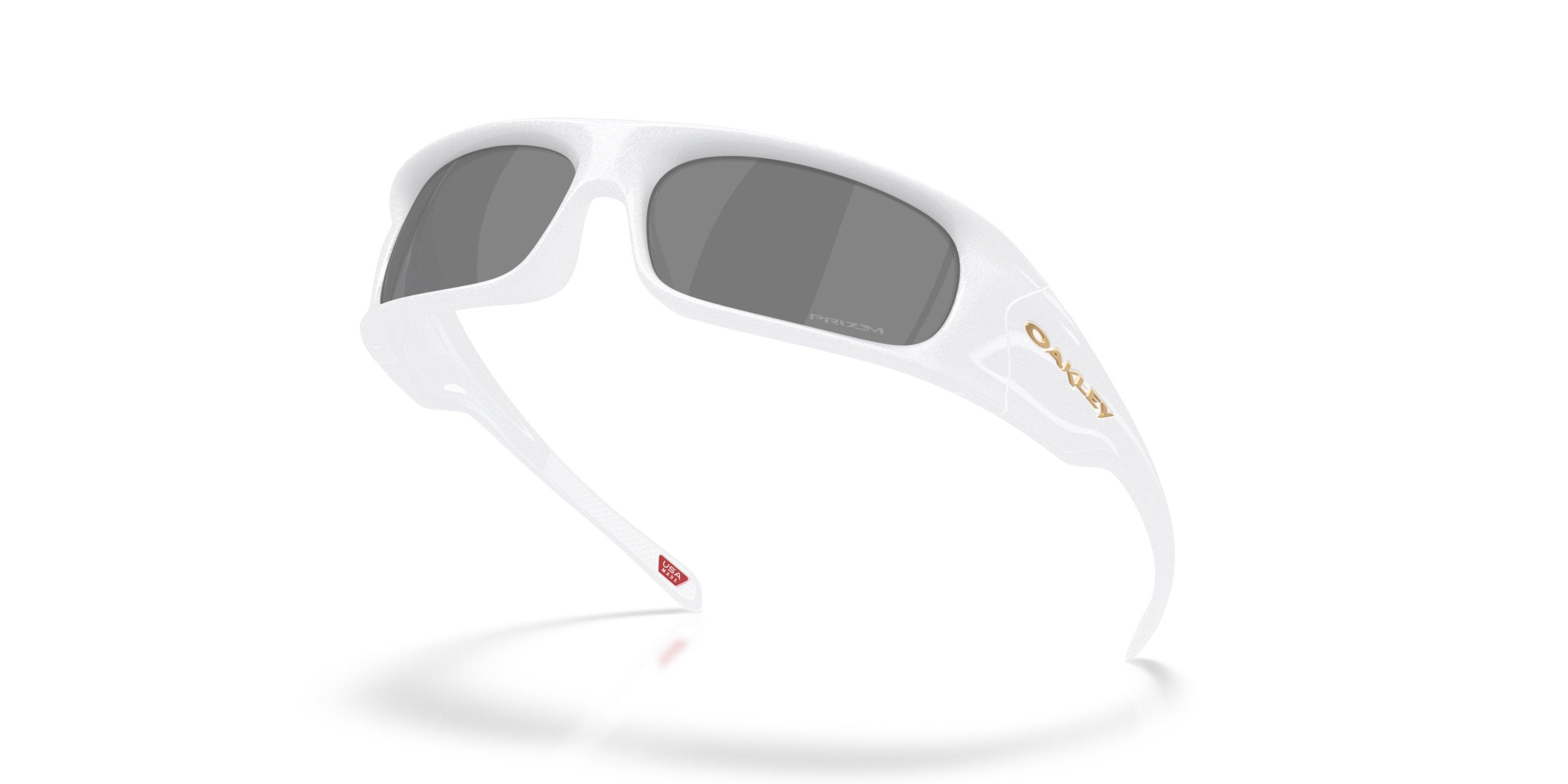 Oakley Highland Prizm Black Sunglasses &ndash; Pearlized White - WHITE/BLACK Thumbnail View 7