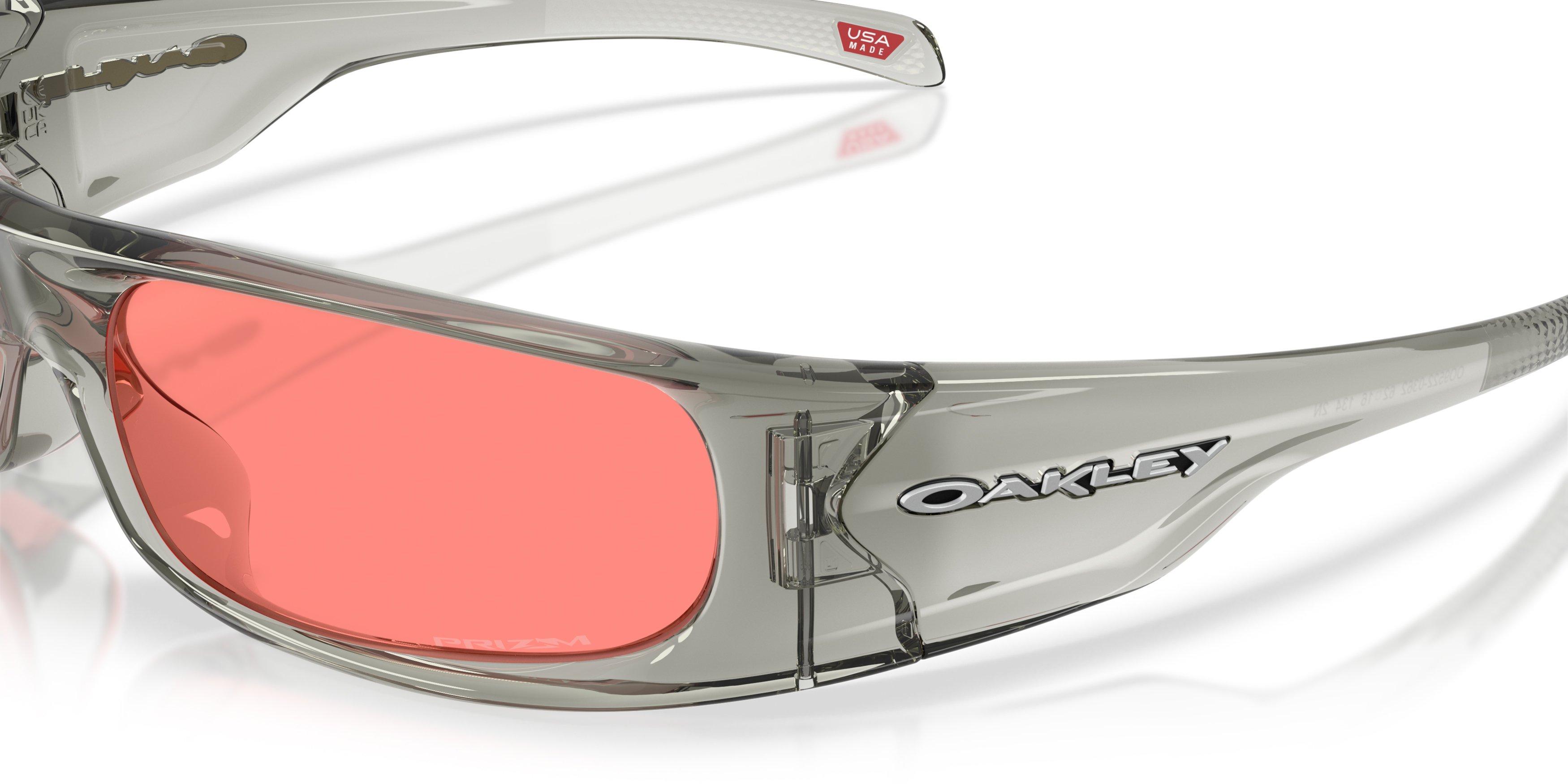Oakley Highland Prizm Peach Sunglasses &ndash; Grey Ink - GREY/ORANGE Thumbnail View 4