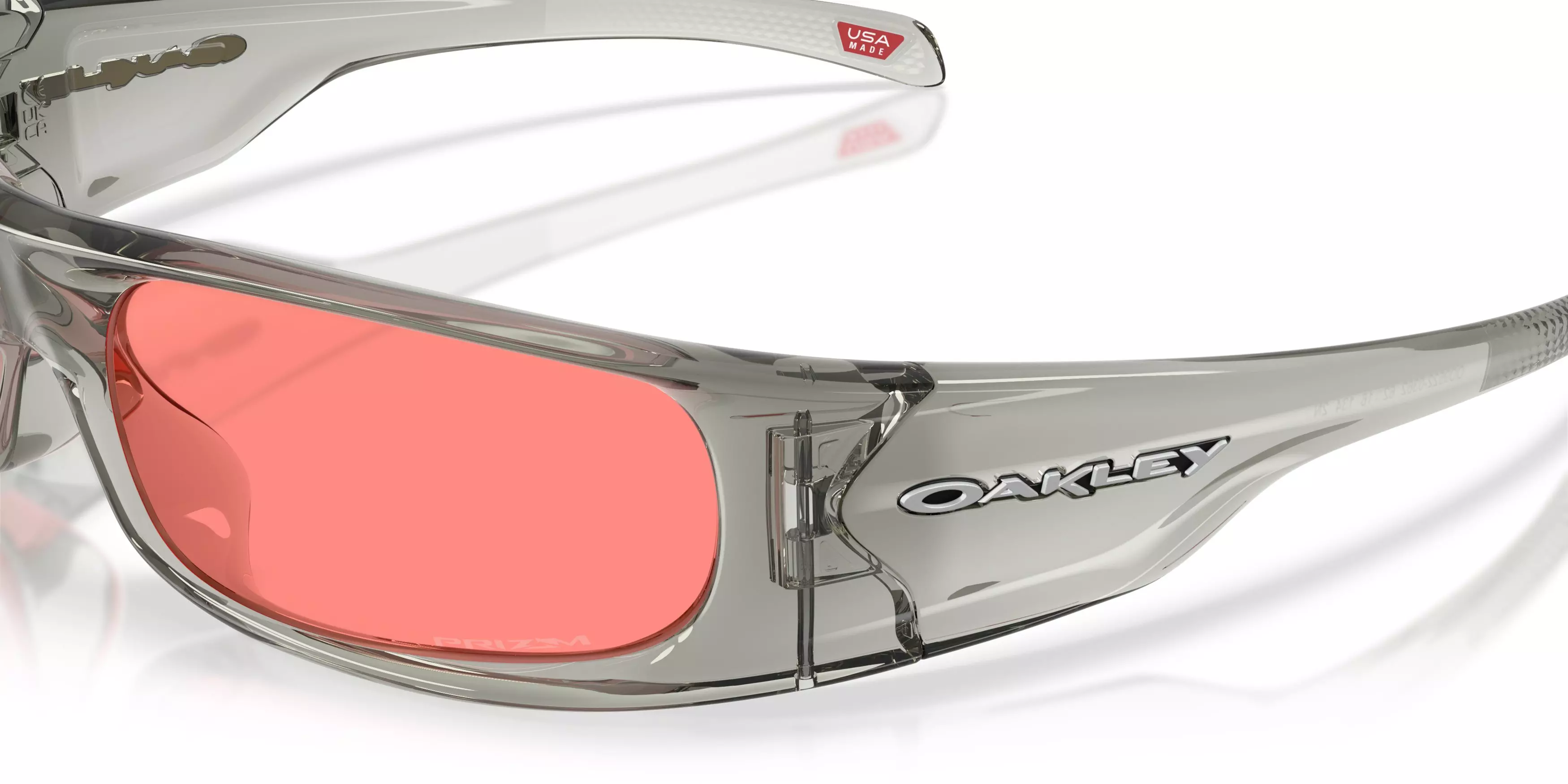 Oakley Highland Prizm Peach Sunglasses – Grey Ink - GREY/ORANGE