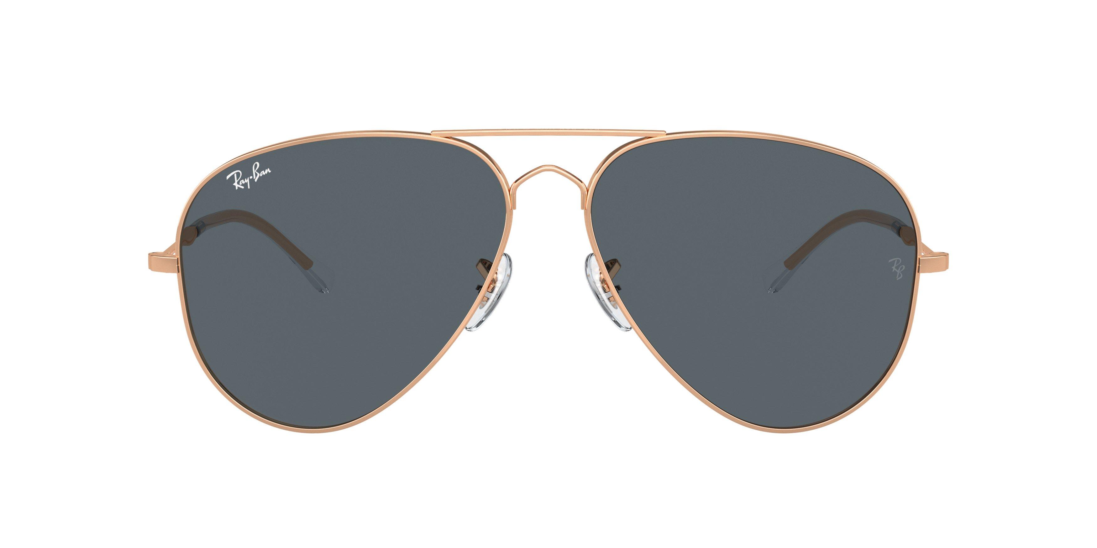 Ray-Ban Old Aviator Polarized Gradient Sunglasses - GOLD Thumbnail View 3