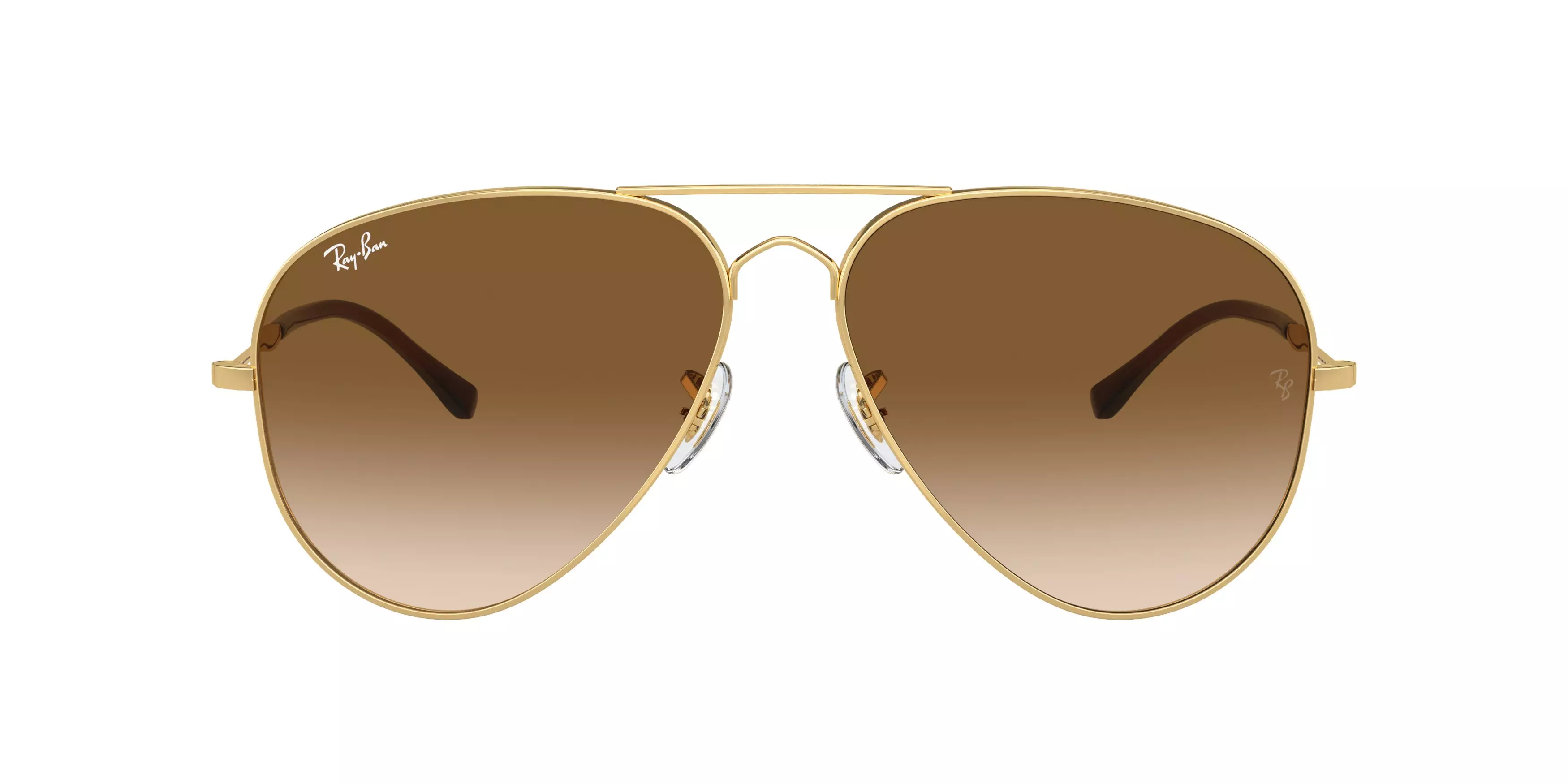 Ray-Ban Old Aviator Polarized Gradient Sunglasses - GOLD/BROWN