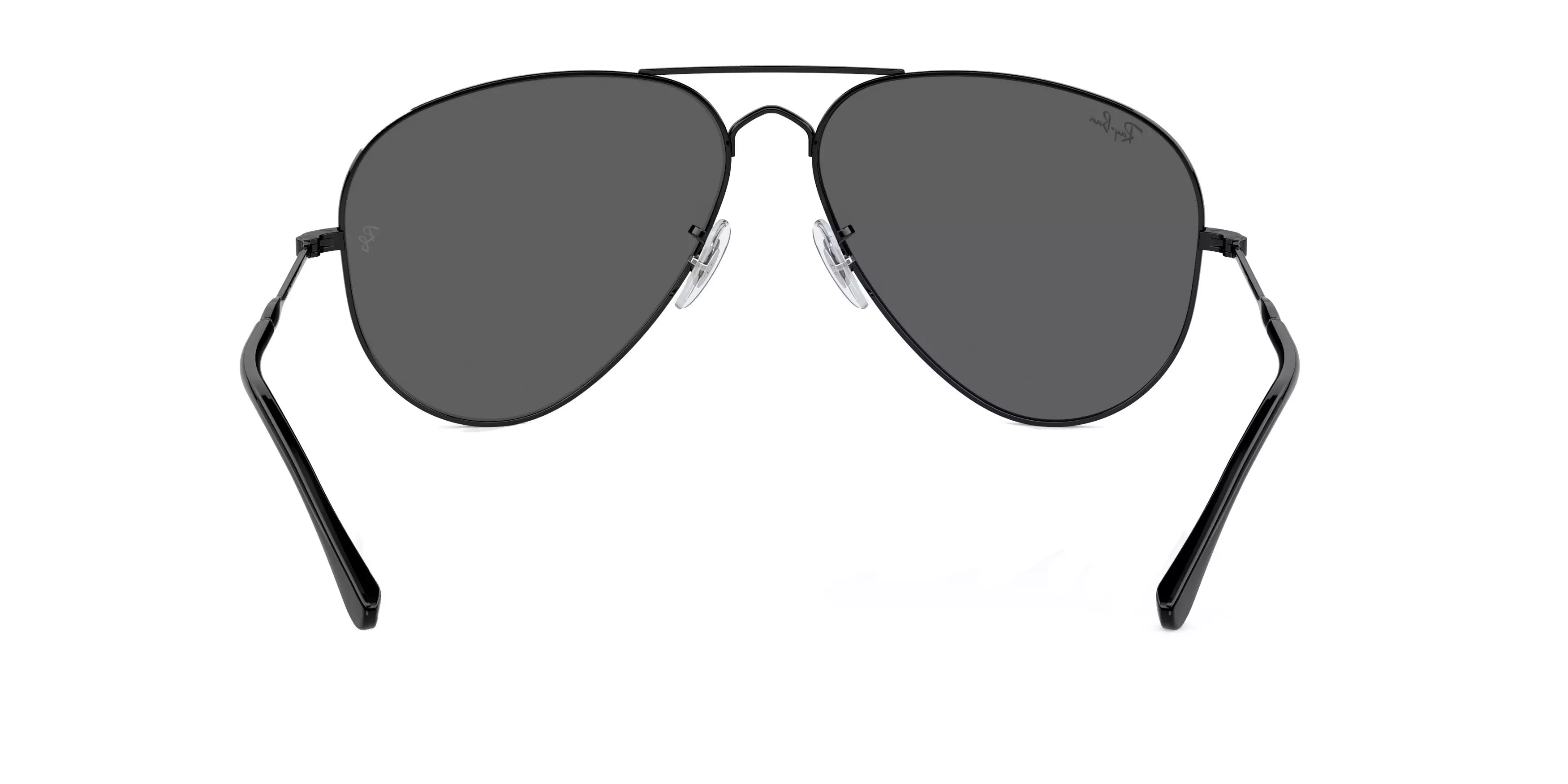 Ray-Ban Old Aviator Polarized Gradient Sunglasses - BLACK/GREY