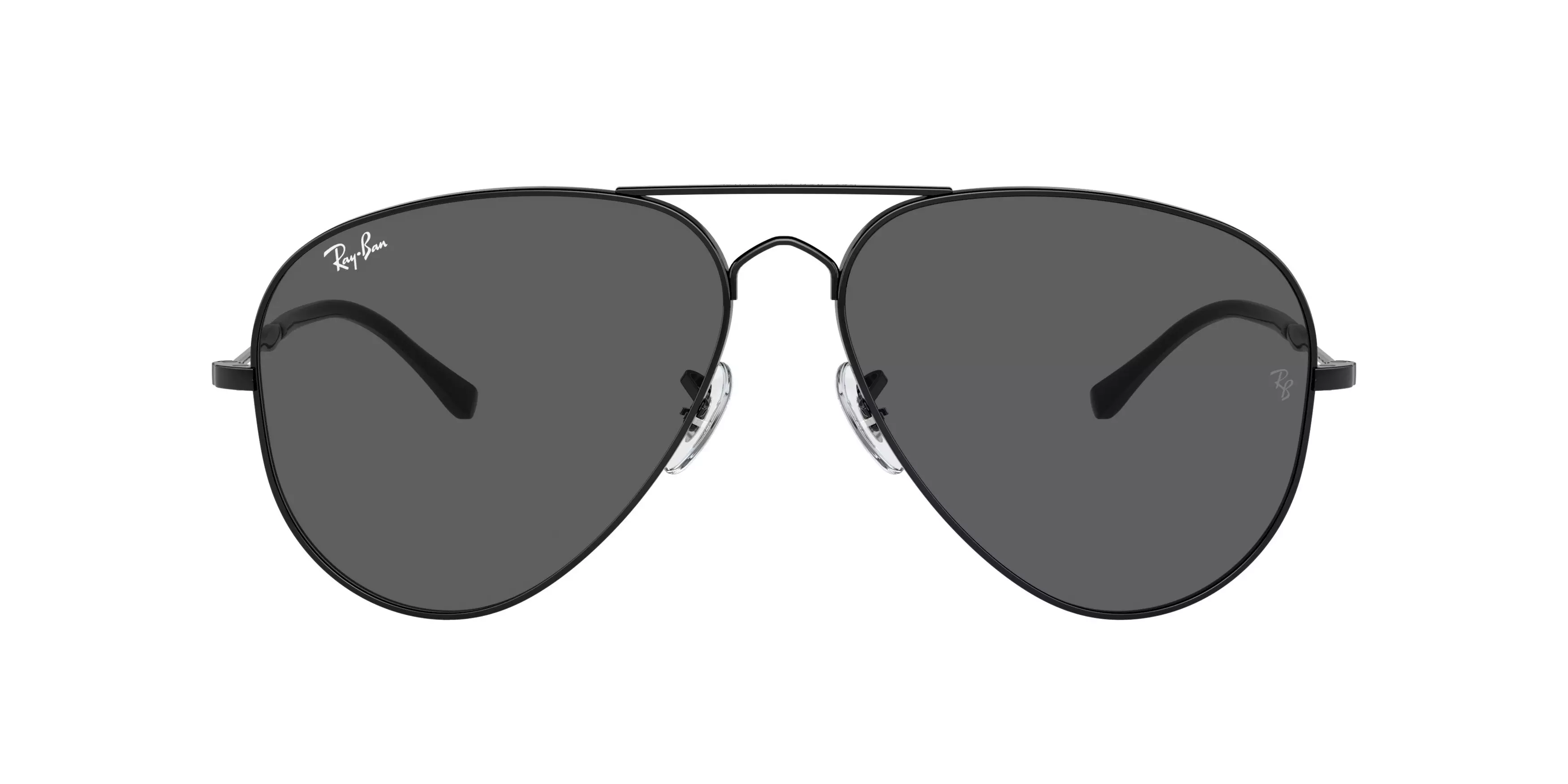 Ray-Ban Old Aviator Polarized Gradient Sunglasses - BLACK/GREY